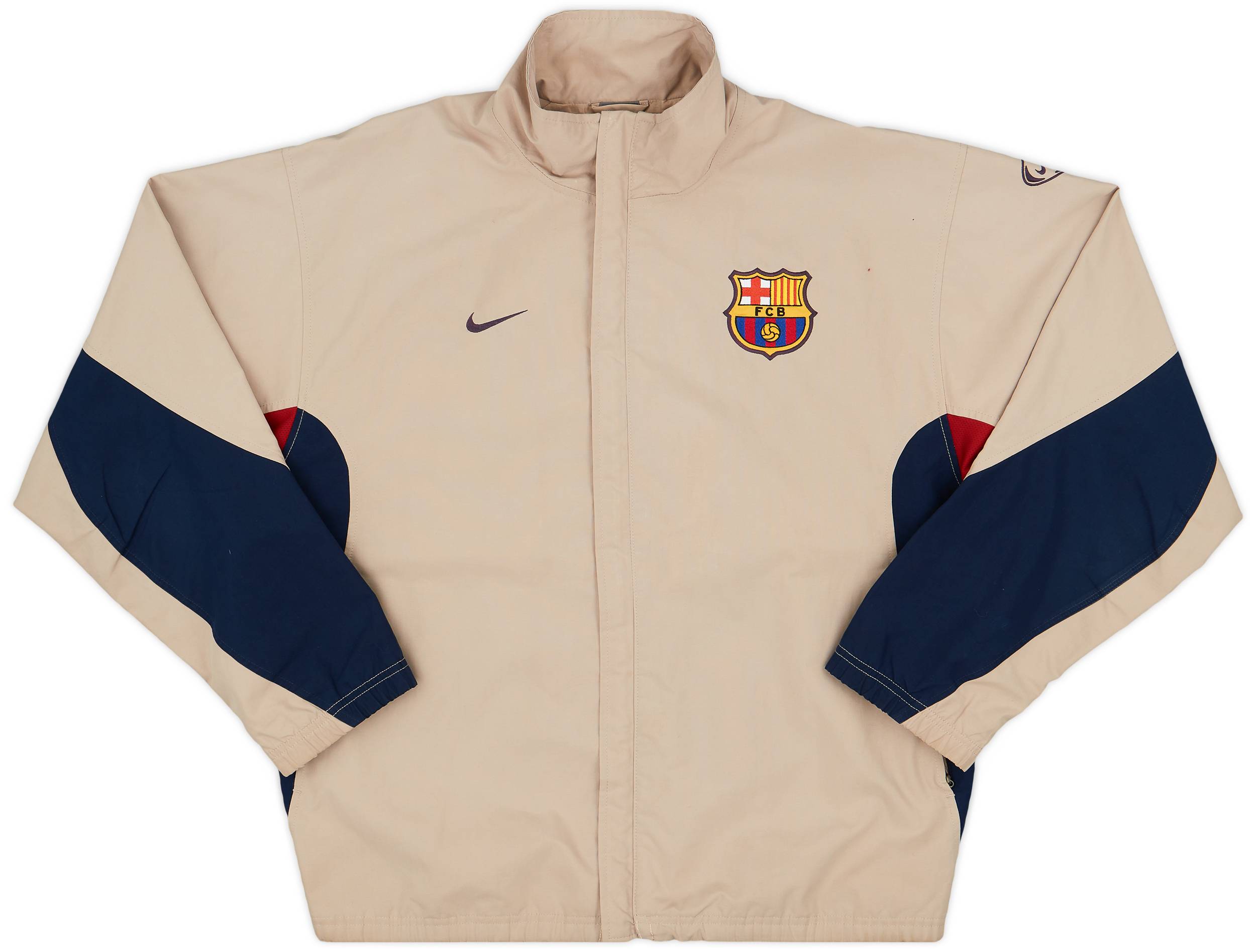 2003 04 Barcelona Nike Track Jacket 8 10 M