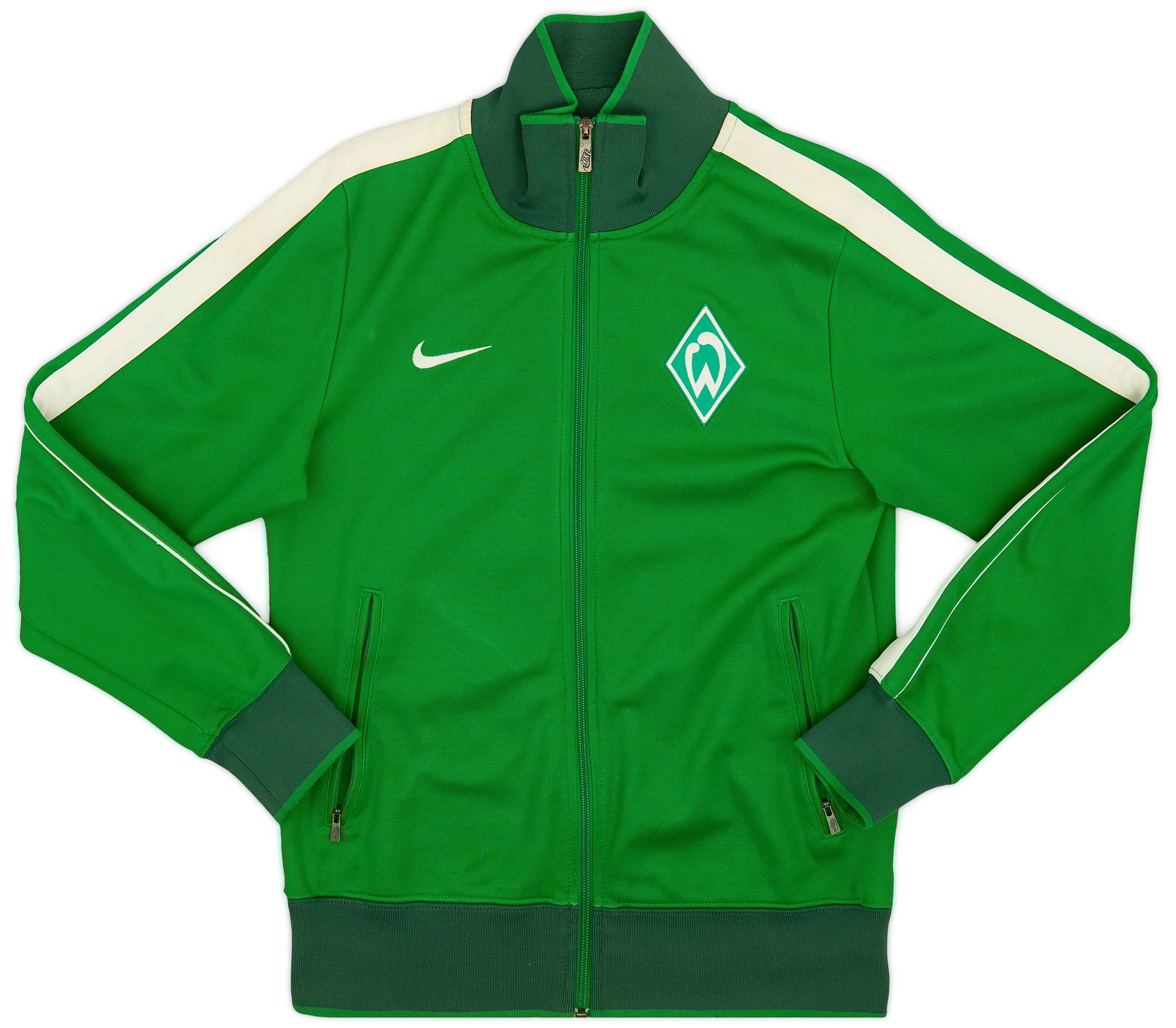 2010-11 Werder Bremen Nike N98 Track Jacket - 6/10 - (S)