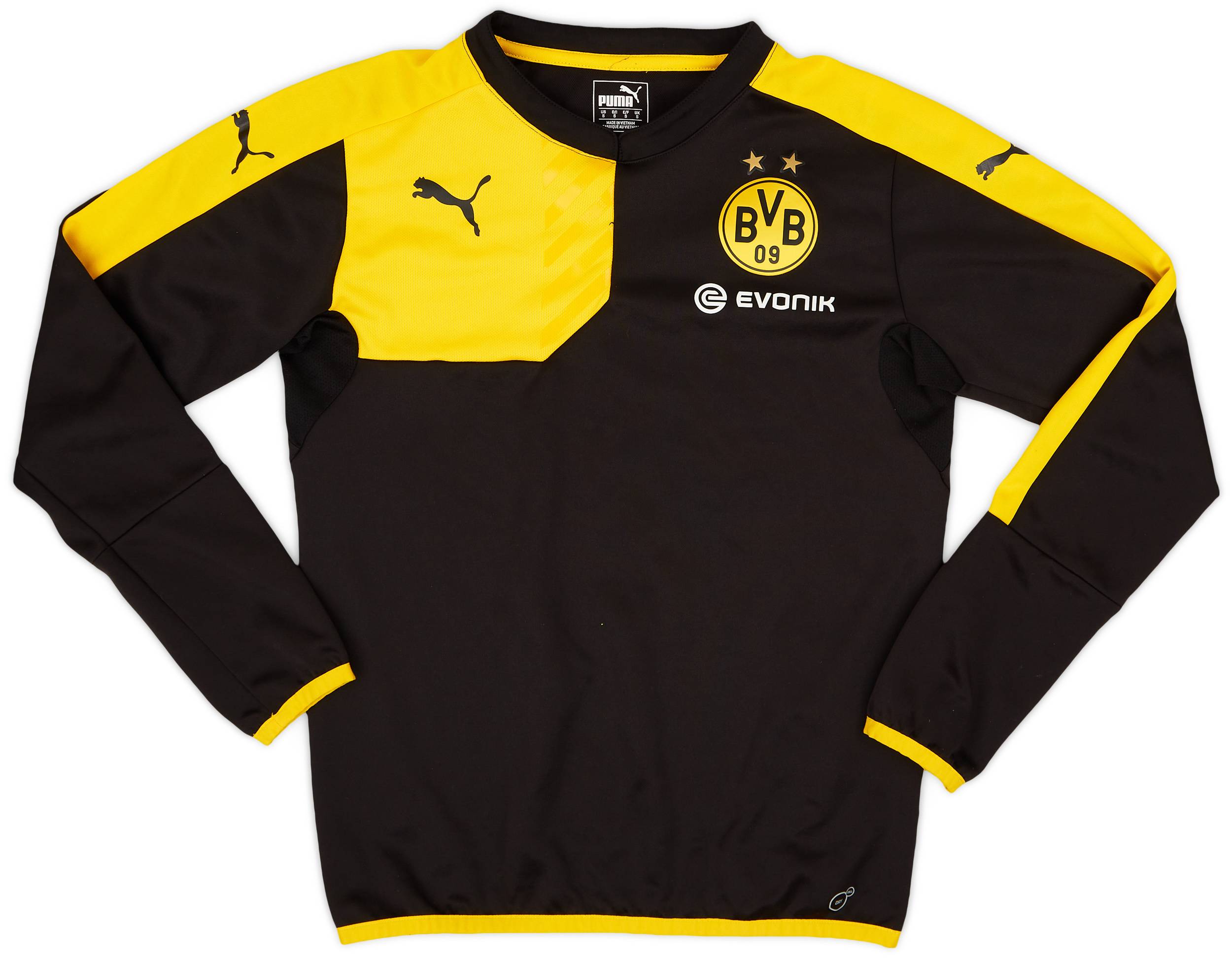 2015-16 Borussia Dortmund Puma Sweat Top - 8/10 - (S)