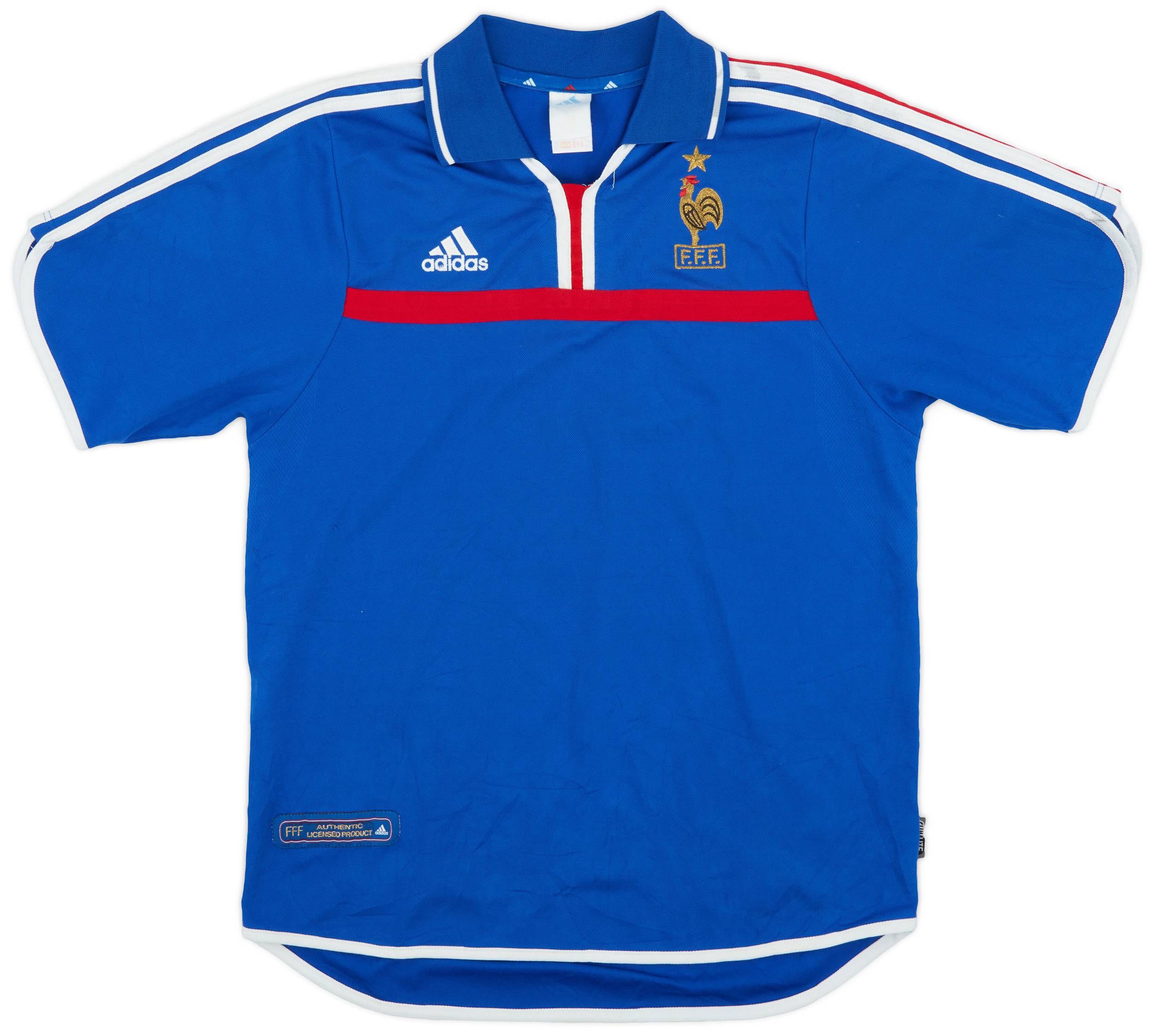 2000-02 France Home Shirt - 6/10 - (S)
