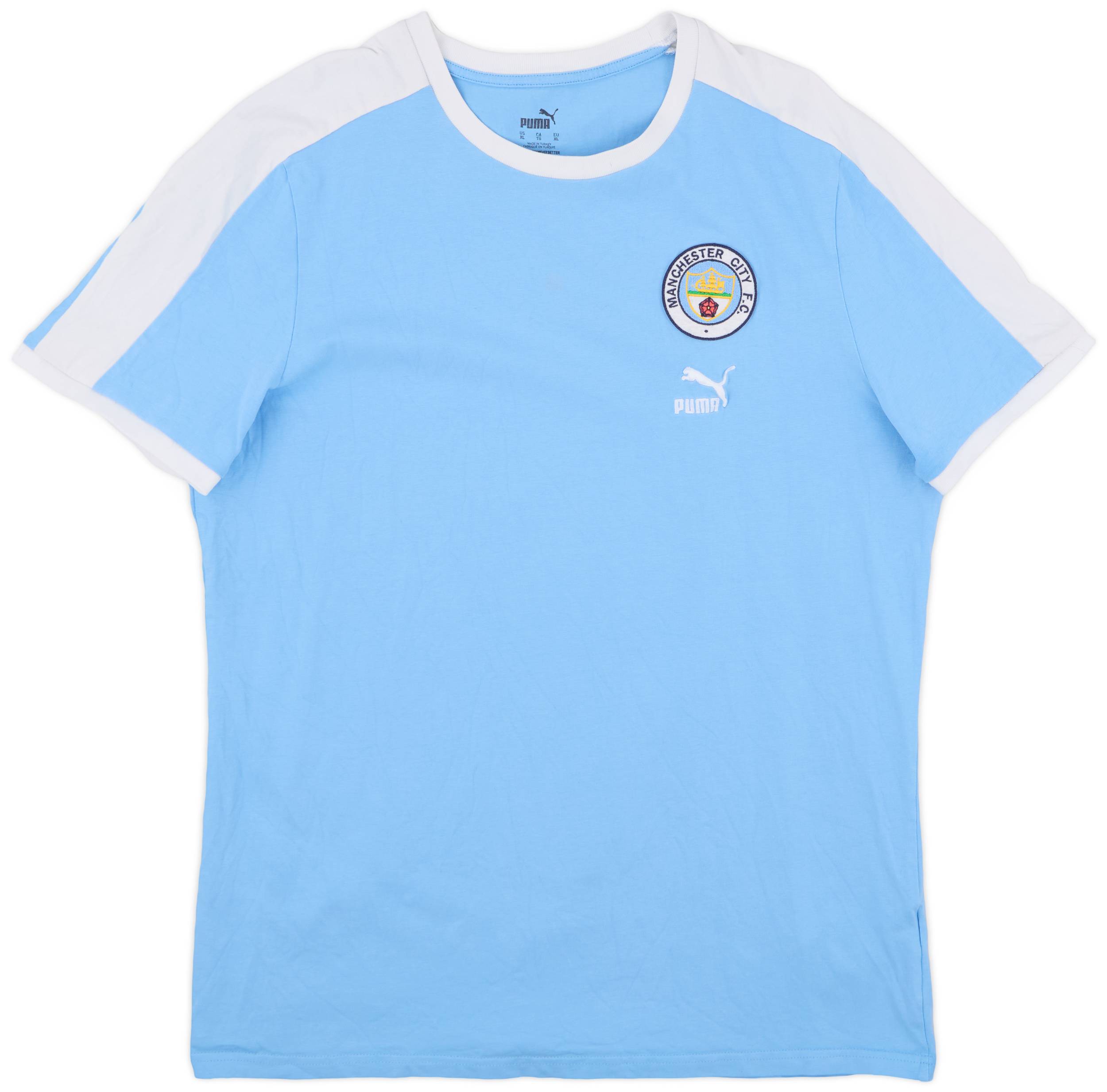 2020-21 Manchester City Puma Training Shirt - 9/10 - (XL)