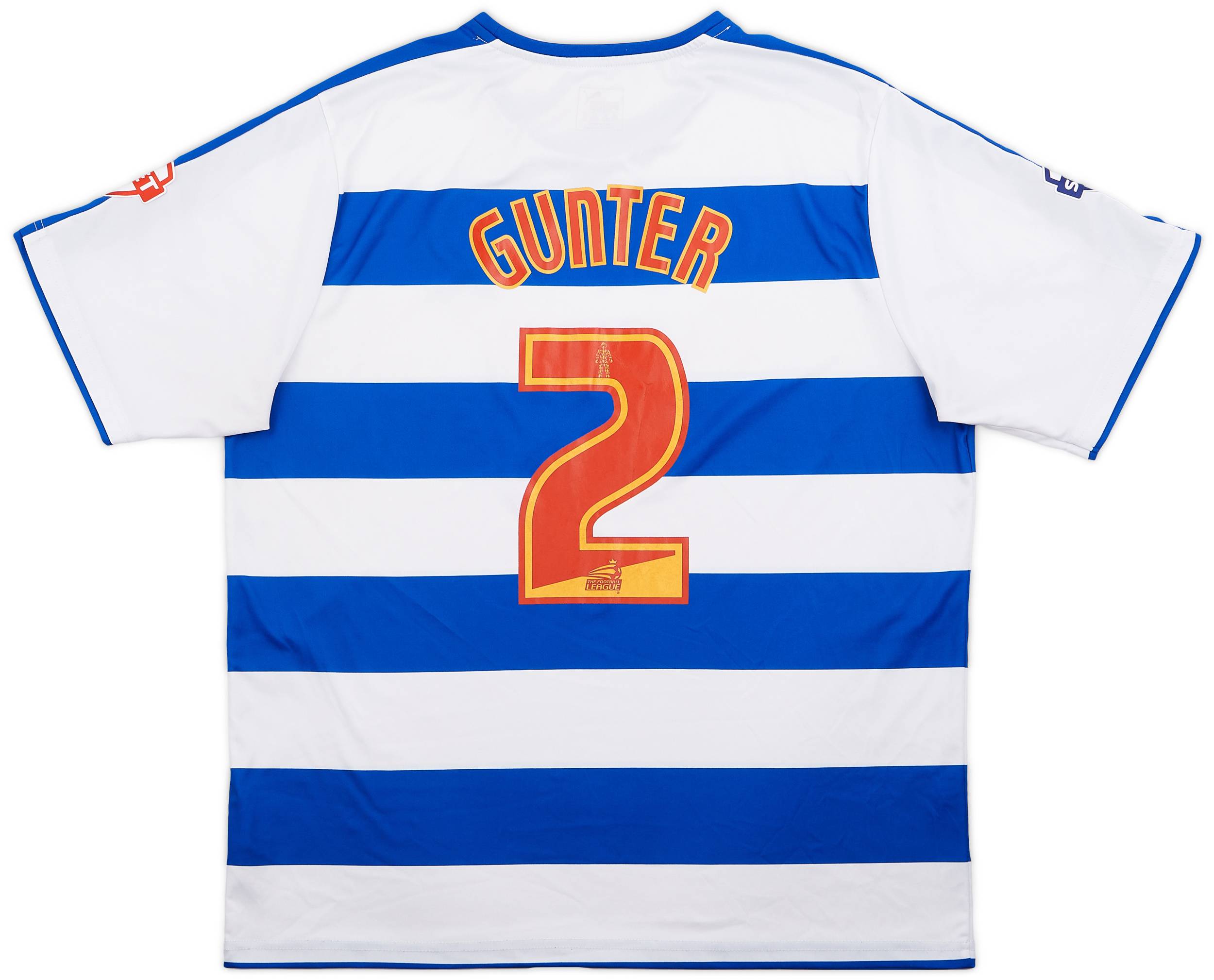 2015-16 Reading Home Shirt Gunter #2 - 6/10 - (XXL)