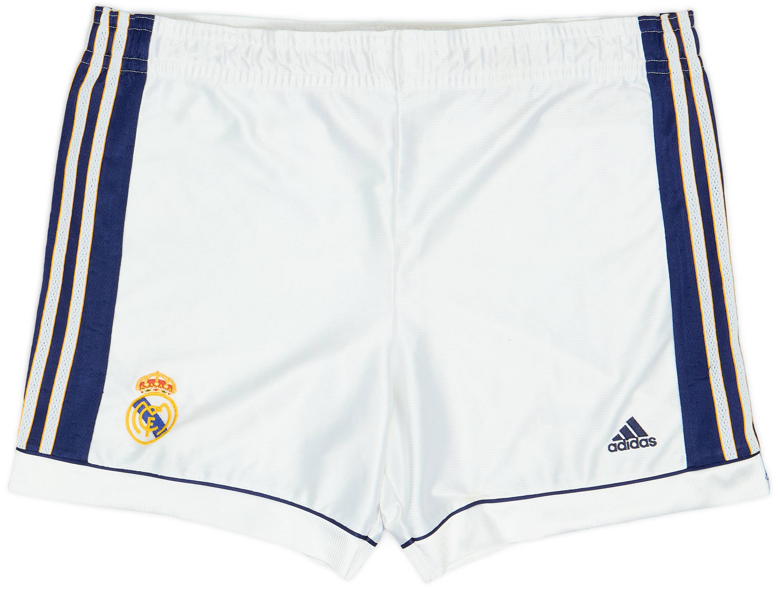1998-00 Real Madrid Home Shorts - 9/10 - (M)