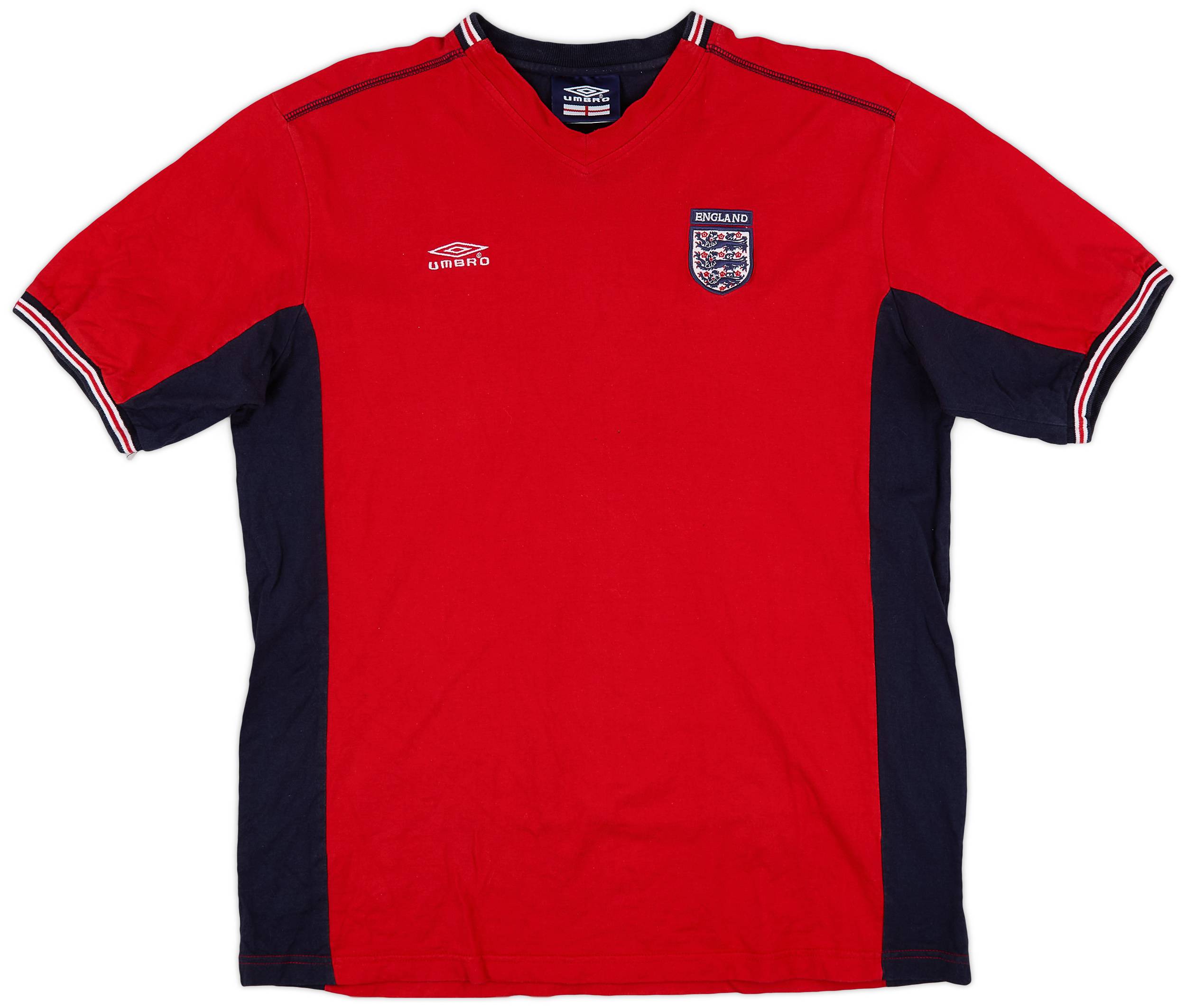 2002-03 England Umbro Cotton Tee - 5/10 - (L)