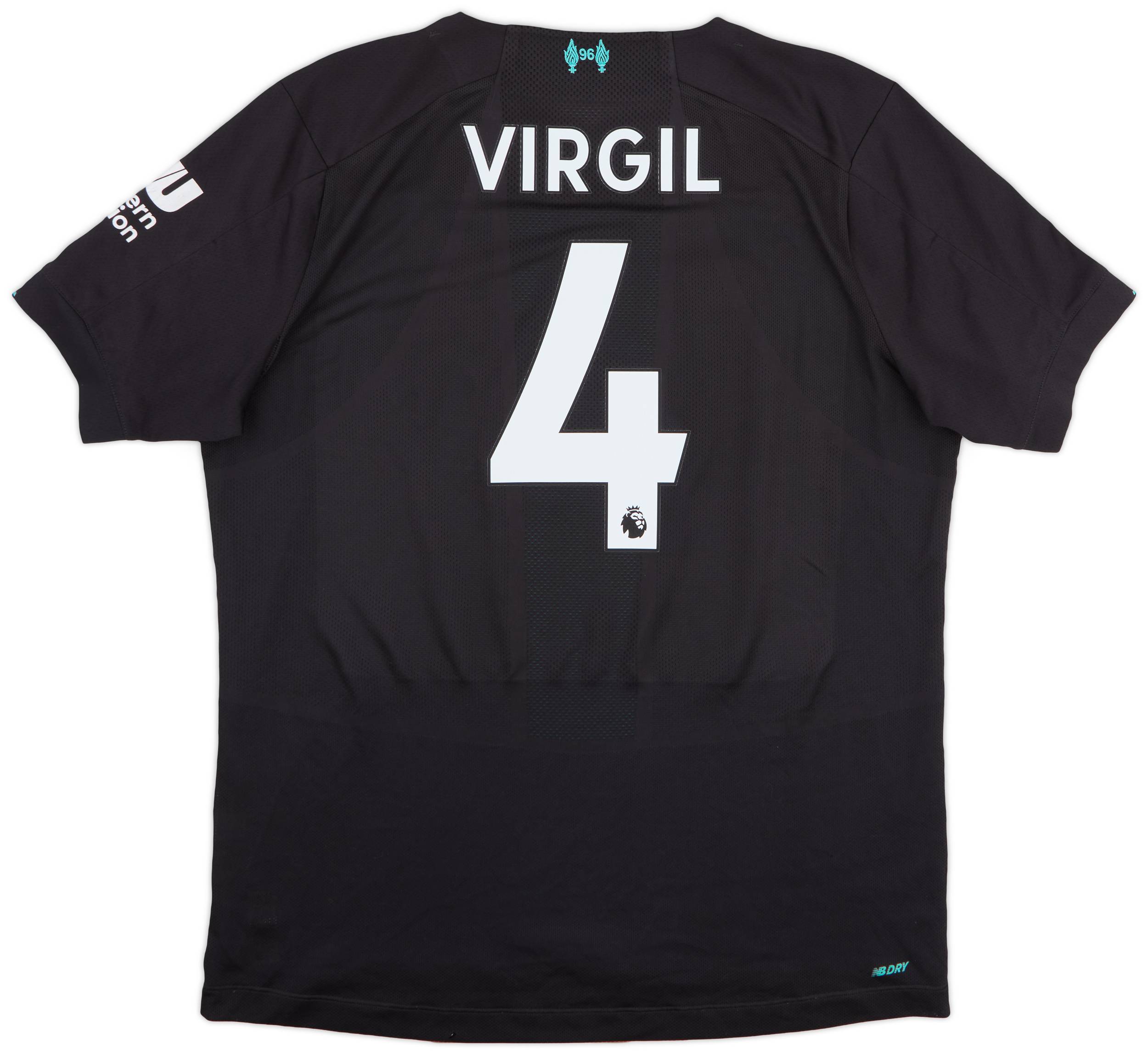 2019 20 Liverpool Third Shirt Virgil 4 8 10 L