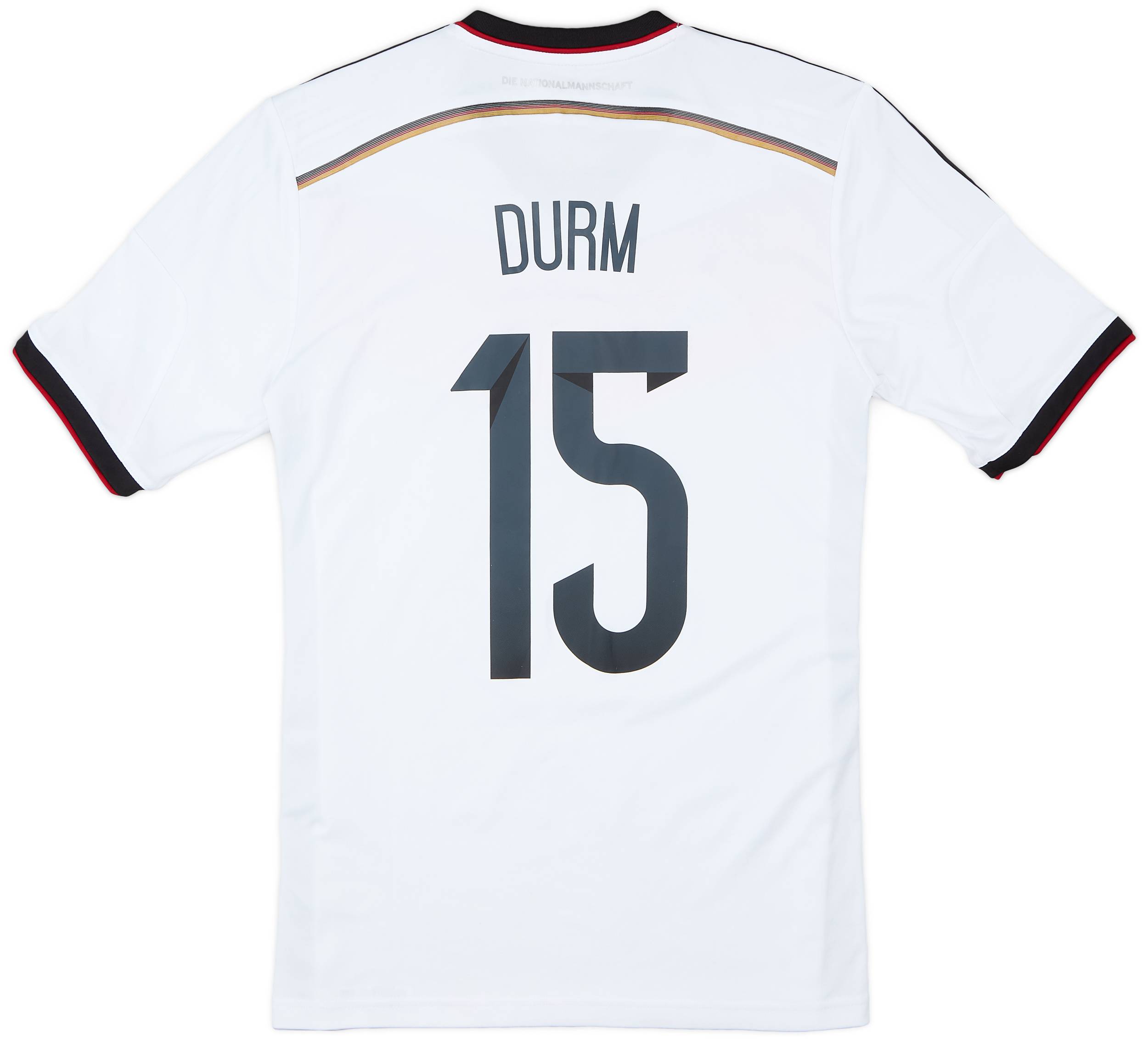 2014-15 Germany Home Shirt Durm #15 - 9/10 - (S)