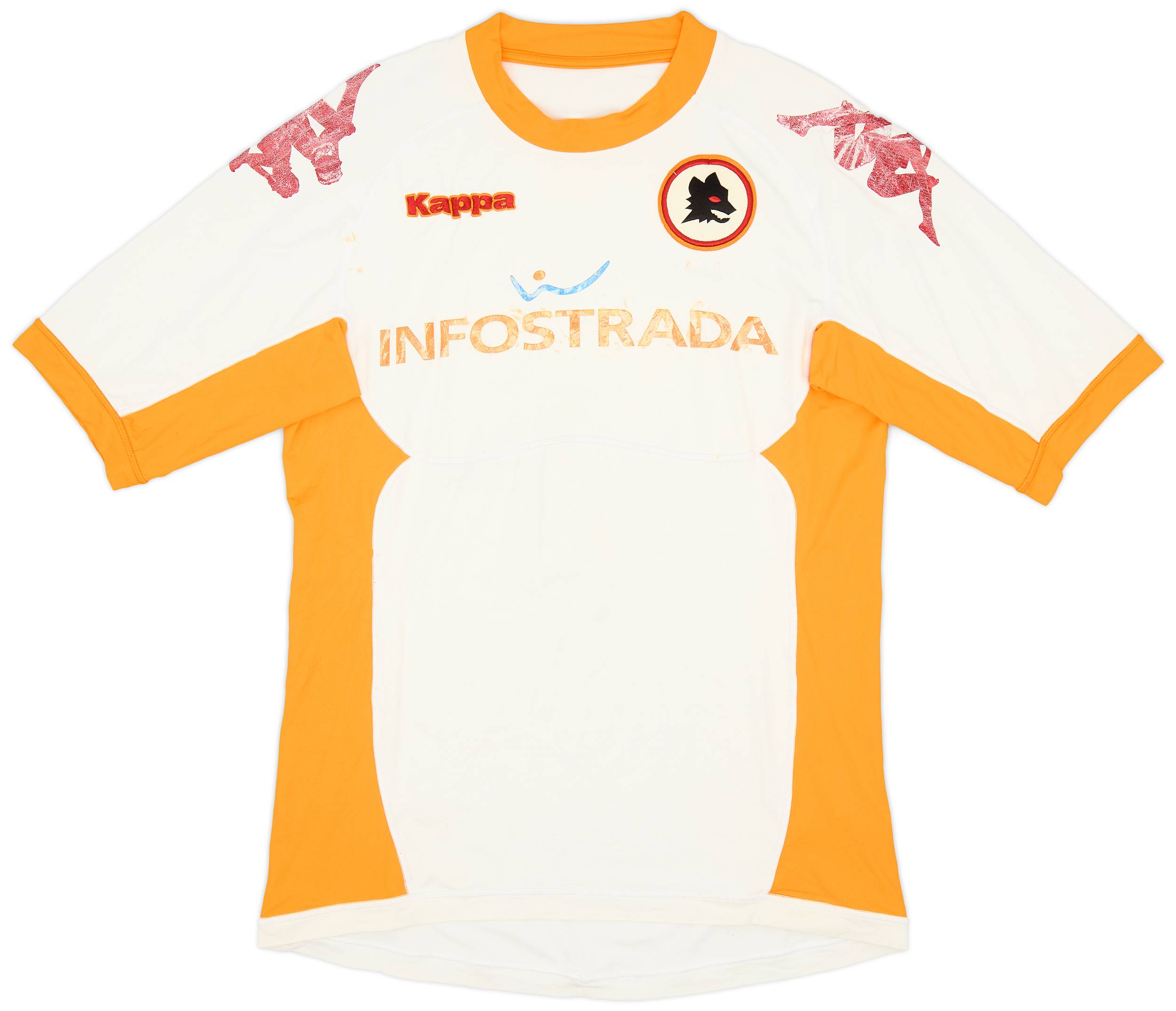 2010-11 Roma Away Shirt - 5/10 - (L)