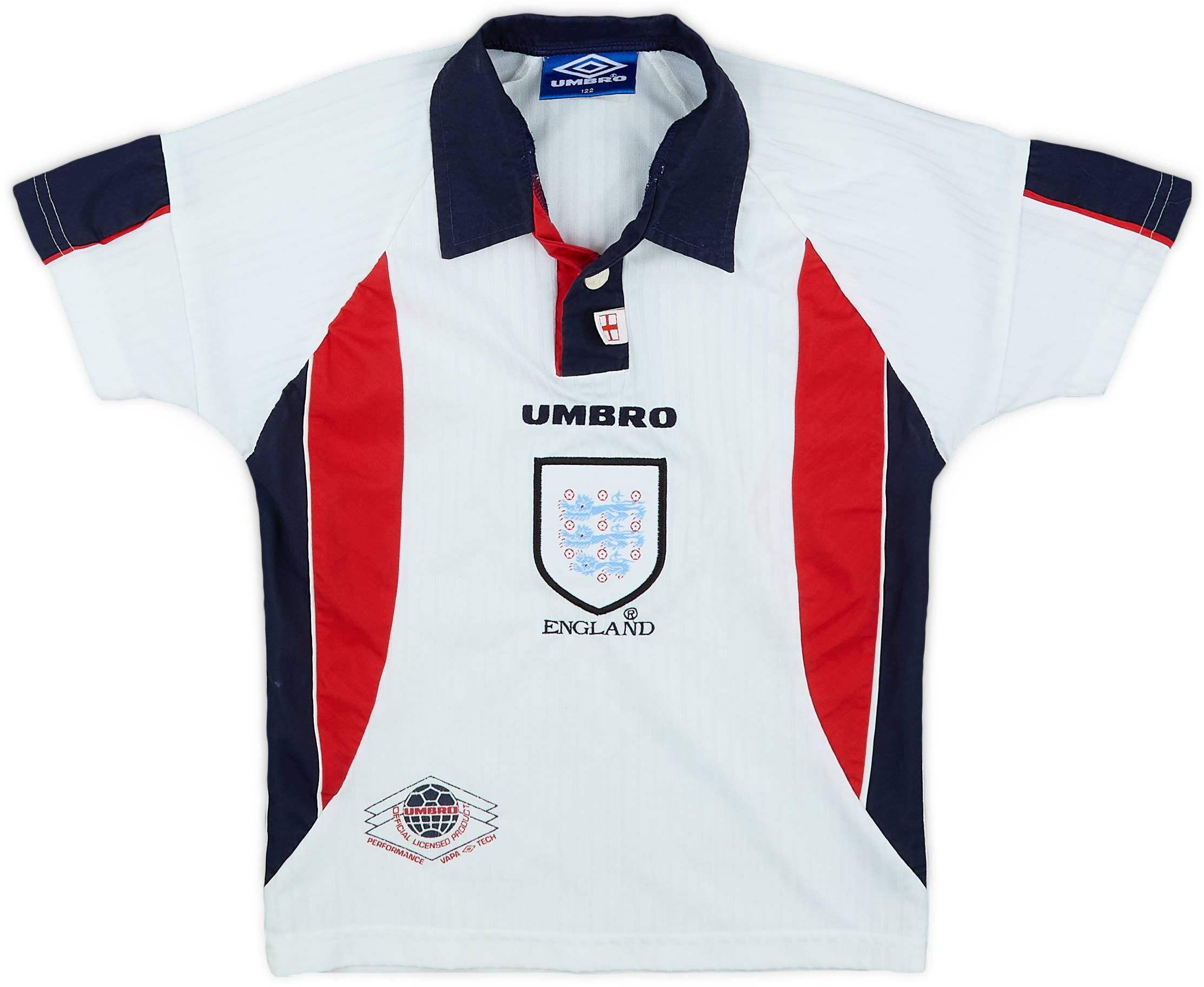 1997-99 England Home Shirt - 5/10 - (S.Boys)