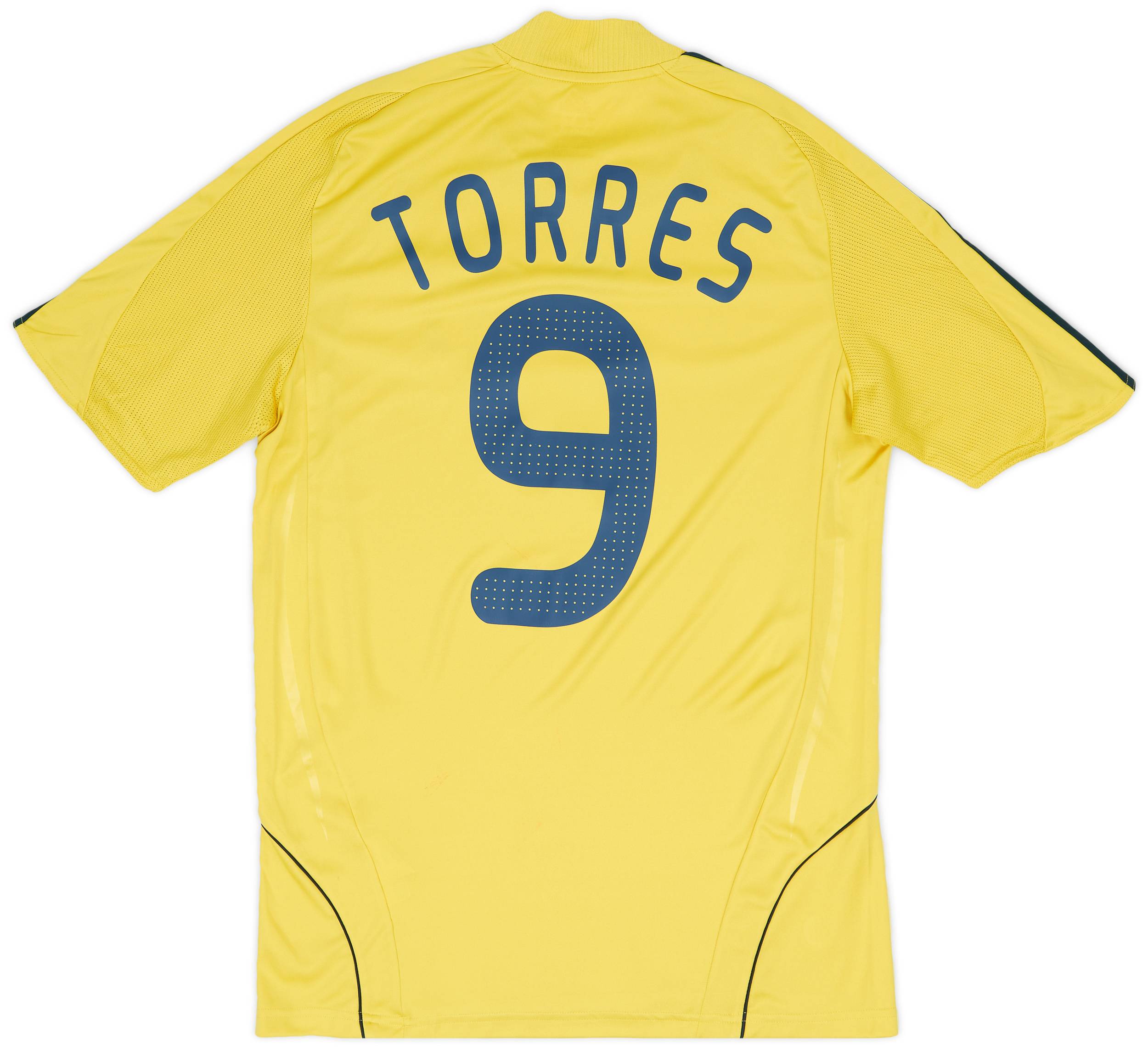 2008-10 Spain Away Shirt Torres #9 - 6/10 - (S)
