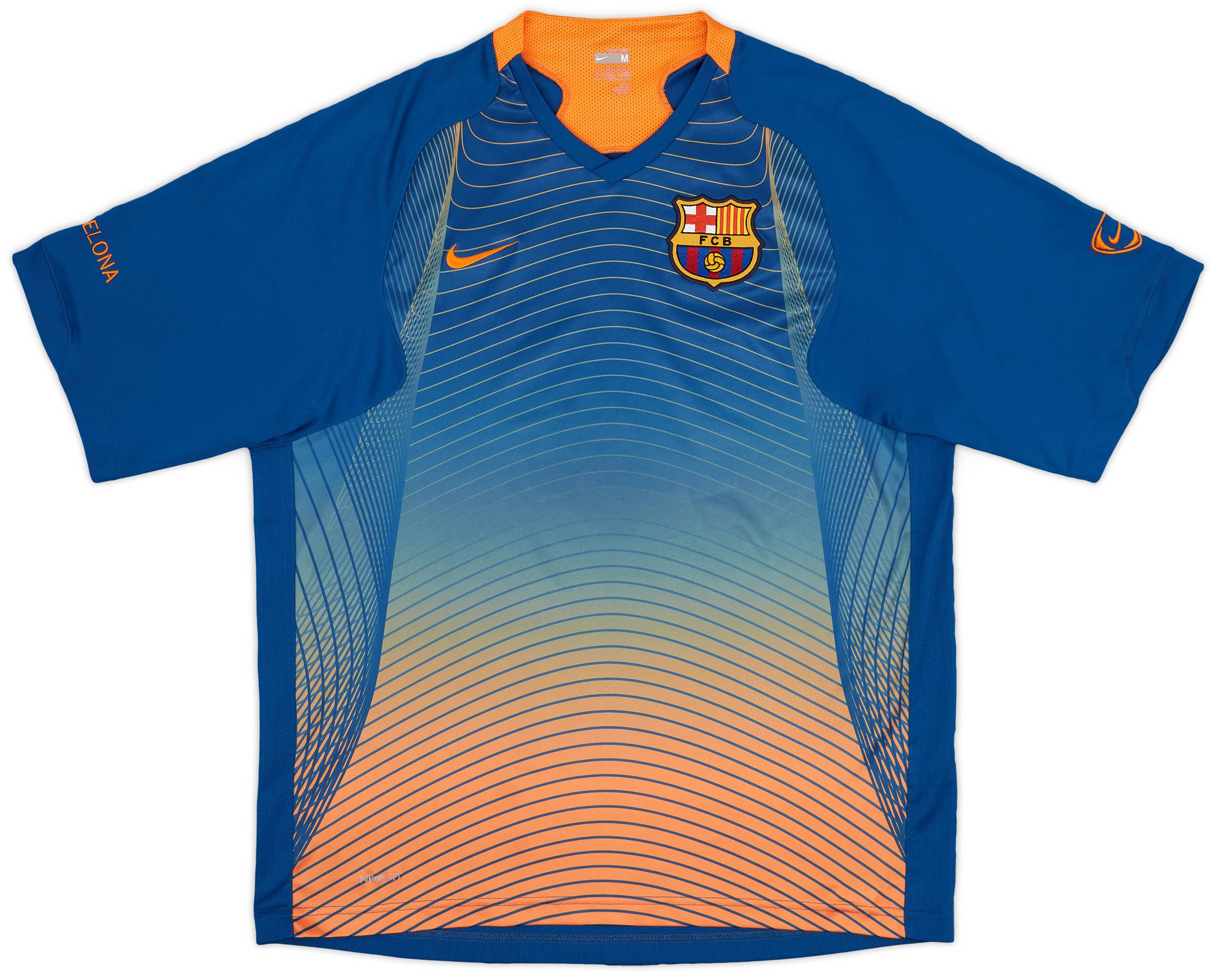 2007-08 Barcelona Nike Training Shirt - 9/10 - (M)