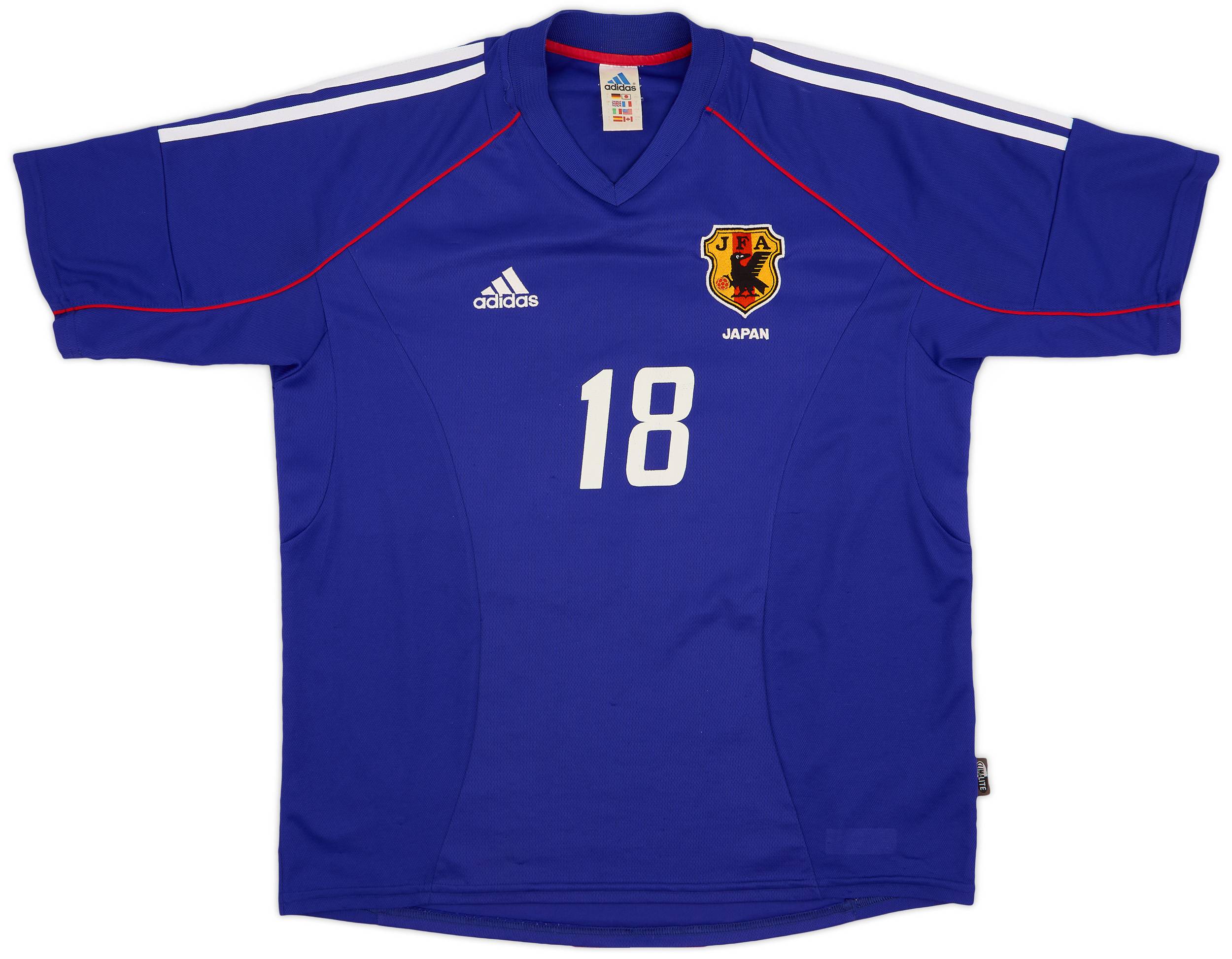 2002-04 Japan Home Shirt Ono #18 - 6/10 - (L)