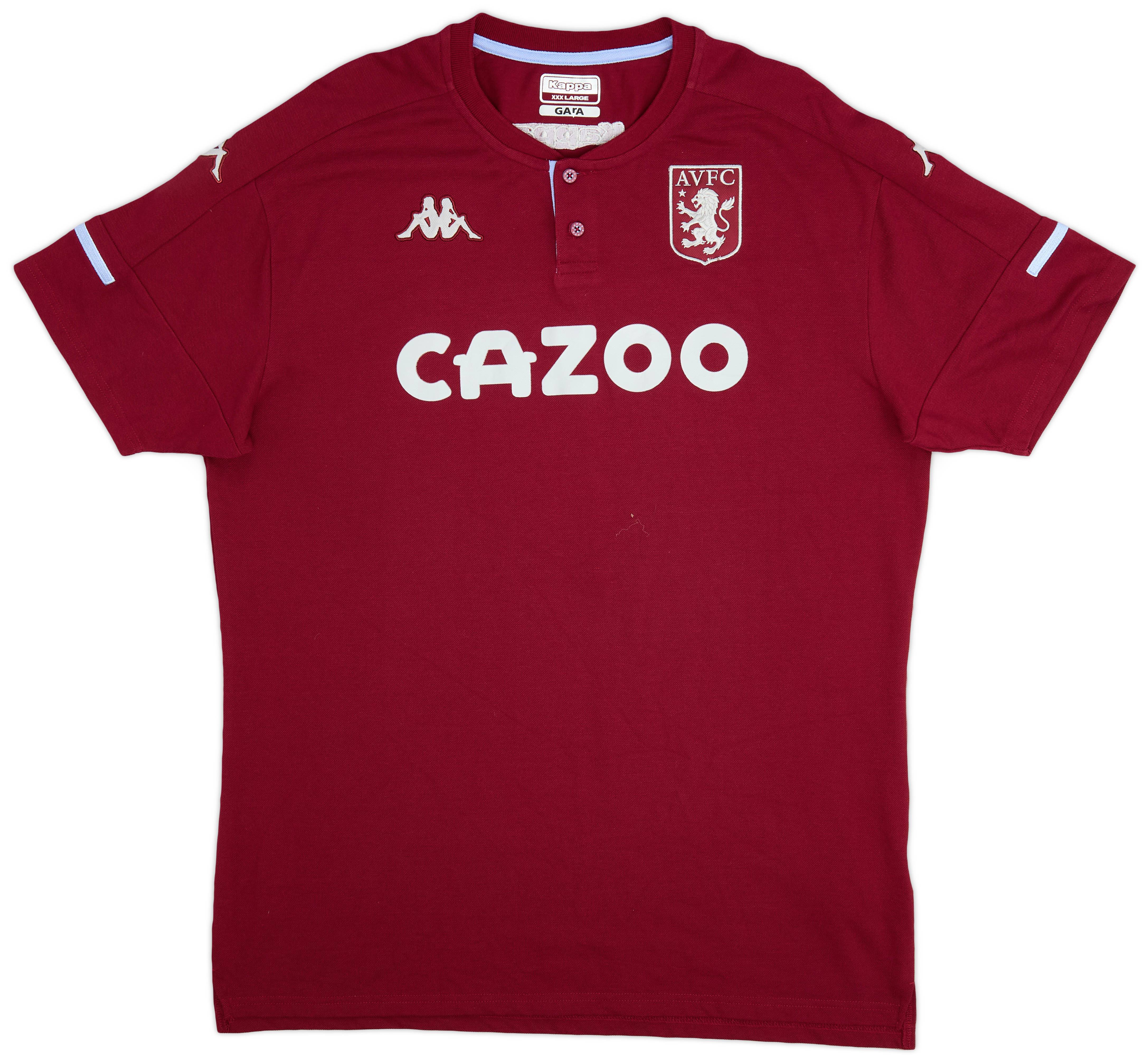 2020-21 Aston Villa Kappa Polo Shirt 8/10 (3XL)