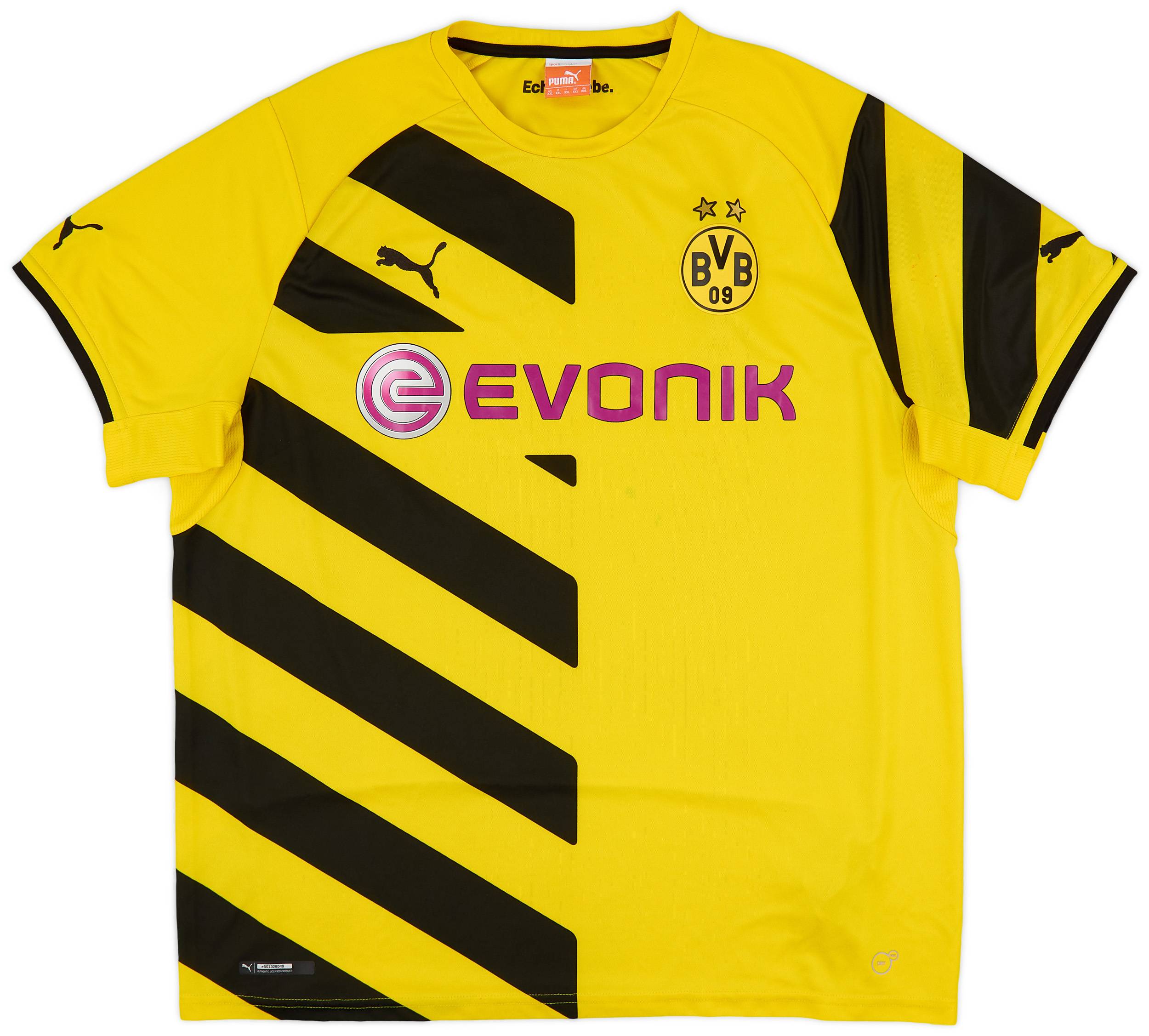 2014-15 Borussia Dortmund Home Shirt - 6/10 - (XXL)