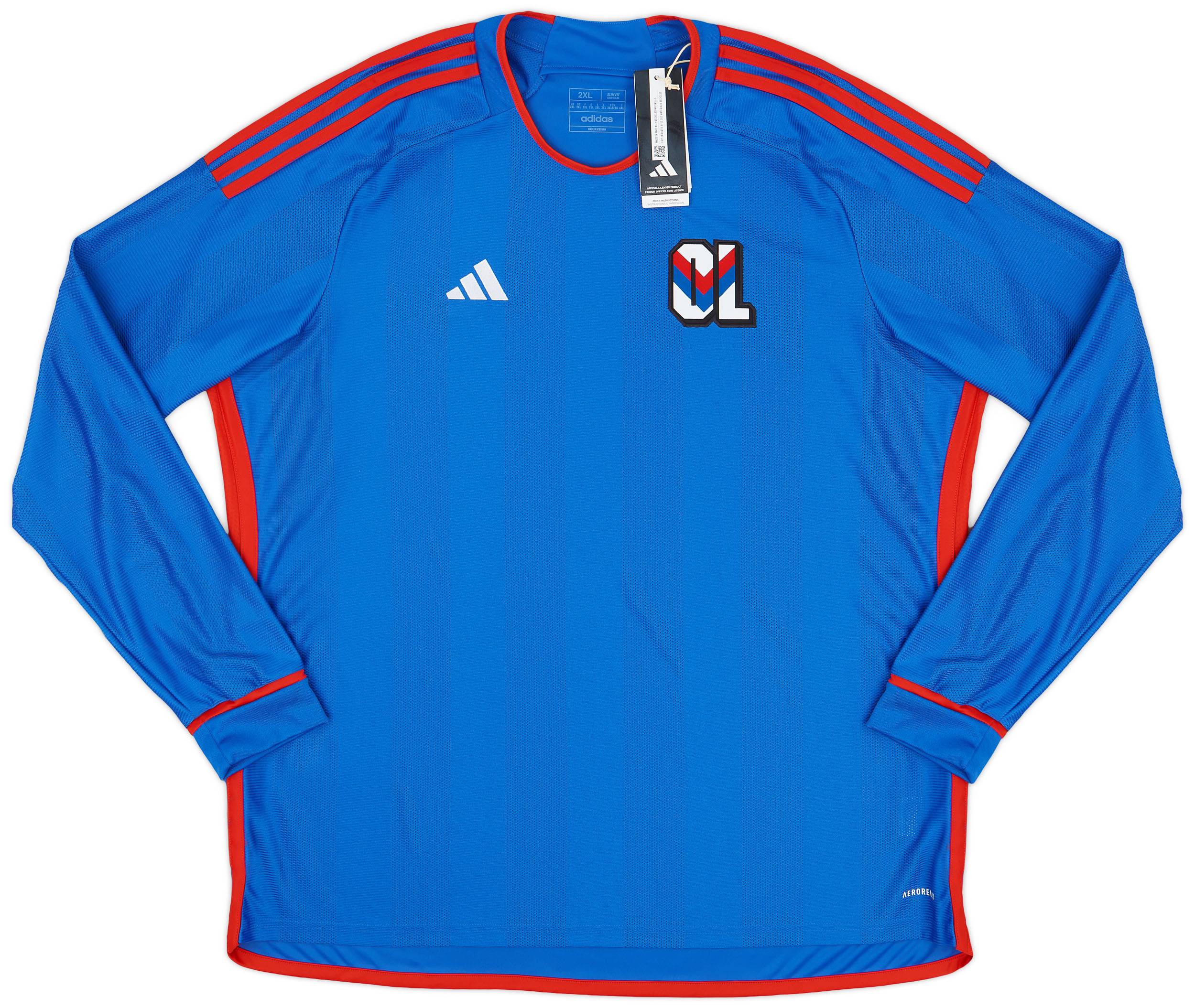 2023-24 Lyon Away L/S Shirt (XXL)
