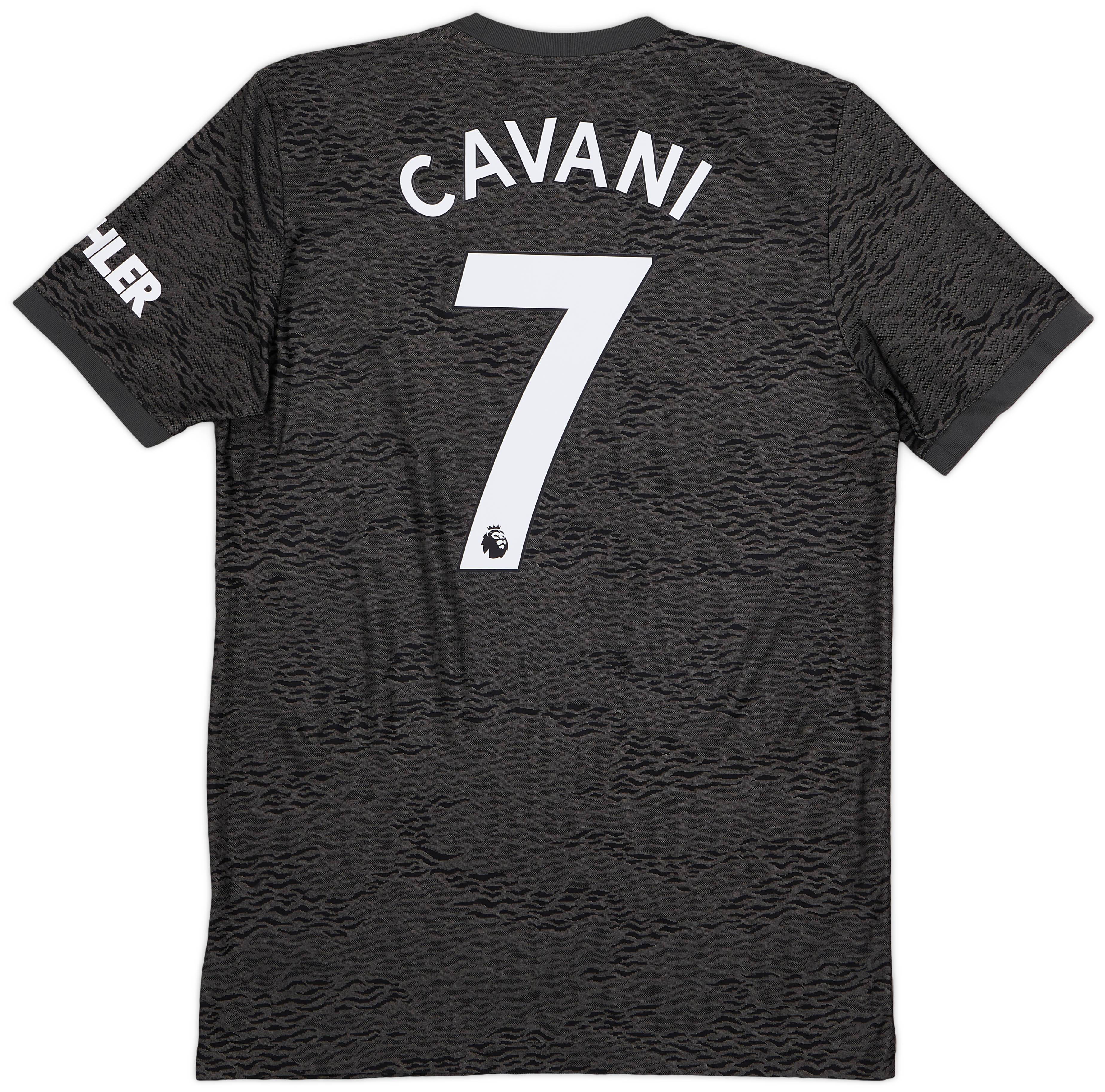 2020-21 Manchester United Away Shirt Cavani #7 - 9/10 - (M)