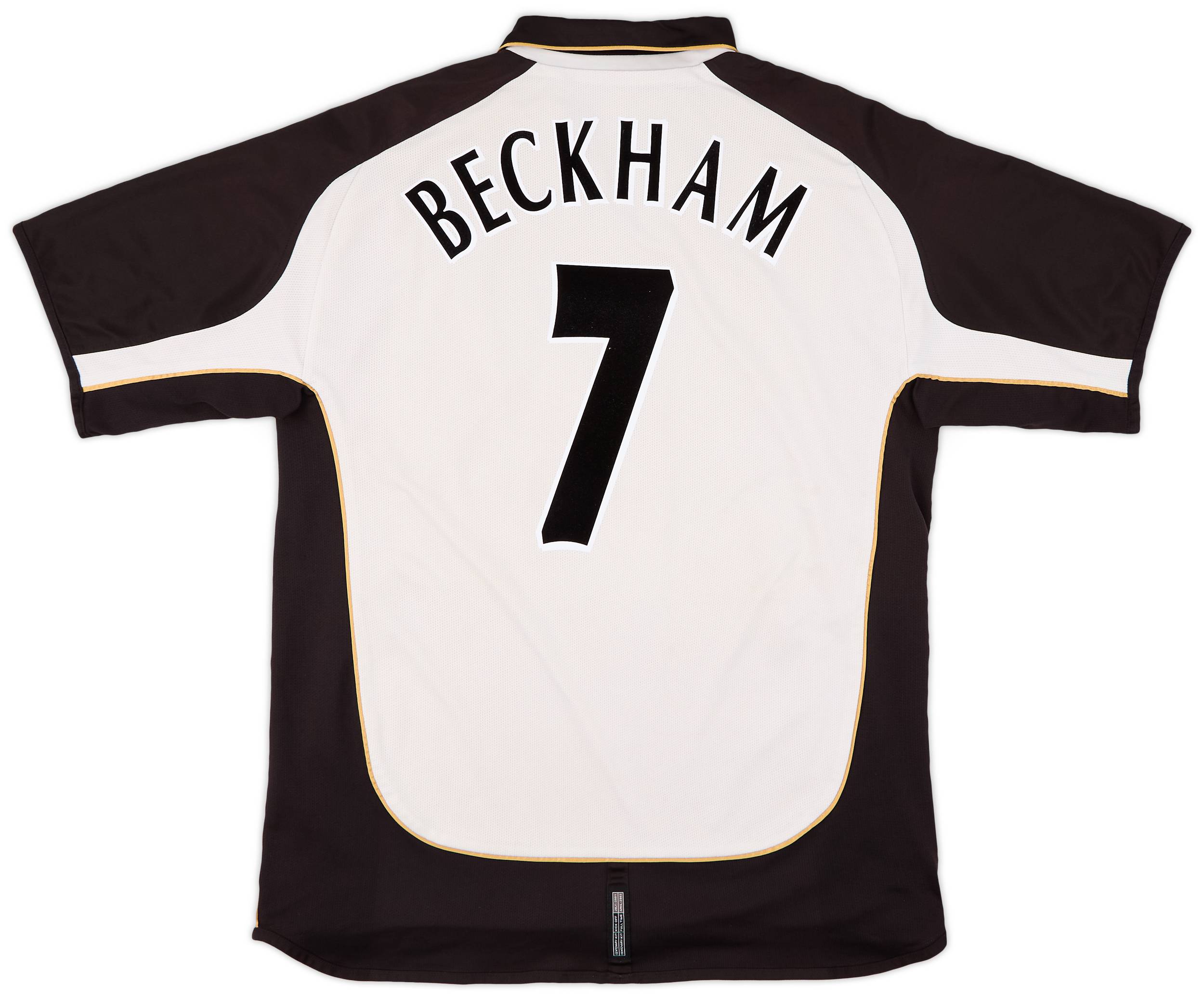 2001-02 Manchester United Centenary Away/Third Shirt Beckham