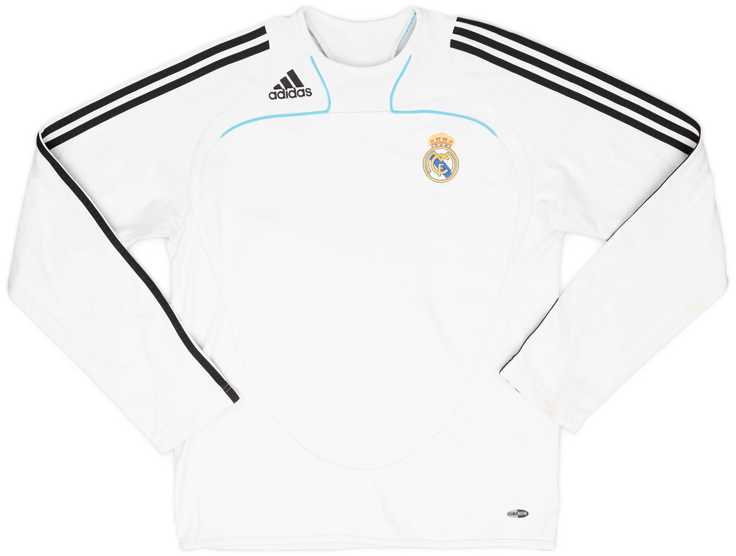 2008-09 Real Madrid adidas Sweat Top - 5/10 - (M)