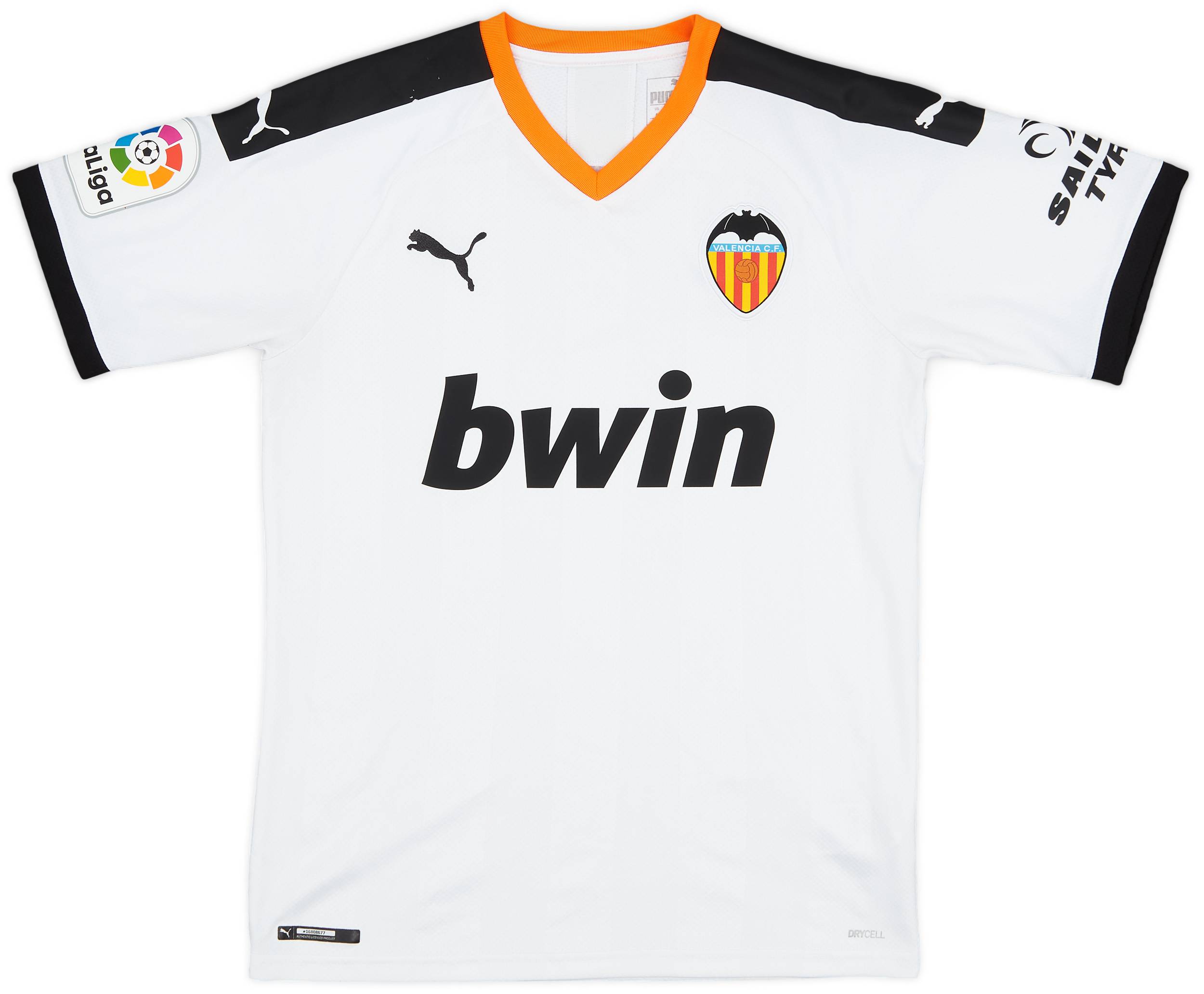2019-20 Valencia Home Shirt - 8/10 - (S)
