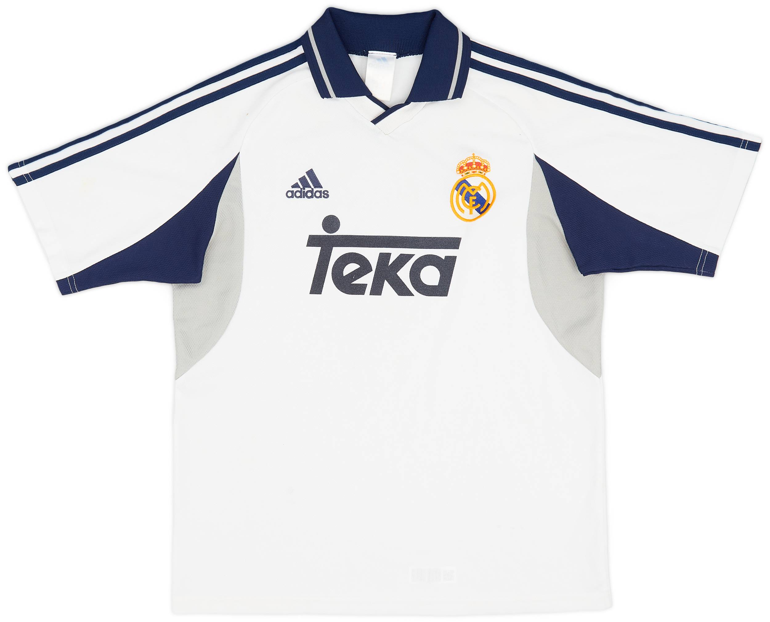 2000-01 Real Madrid Home Shirt - 5/10 - (XL.Boys)