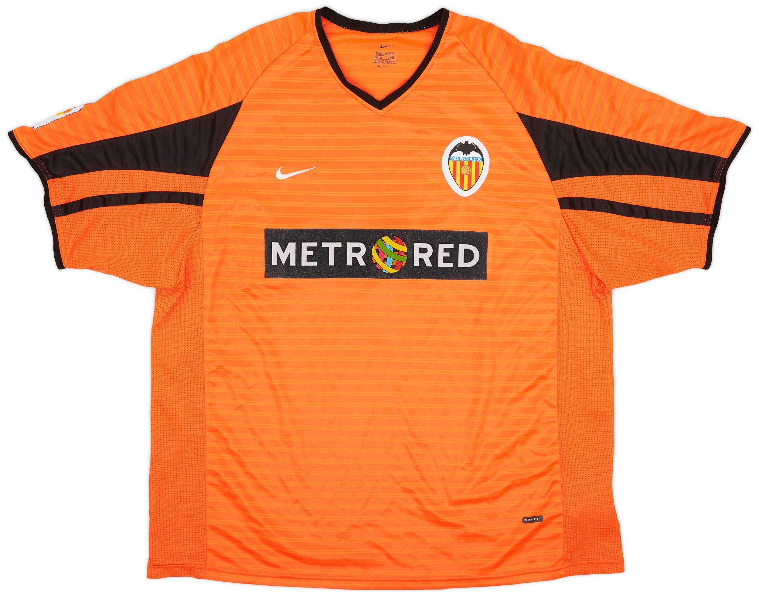 2001-02 Valencia Away Shirt - 8/10 - (XL)