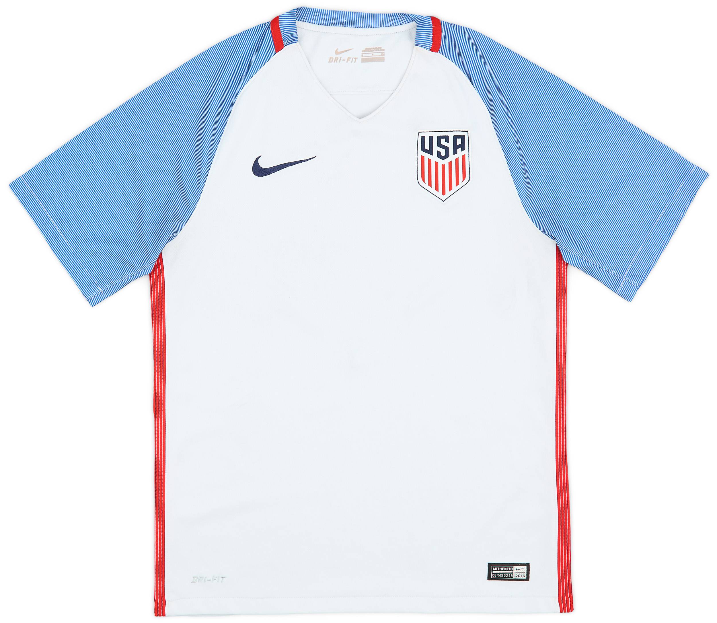2016 17 USA Home Shirt 5 10 S