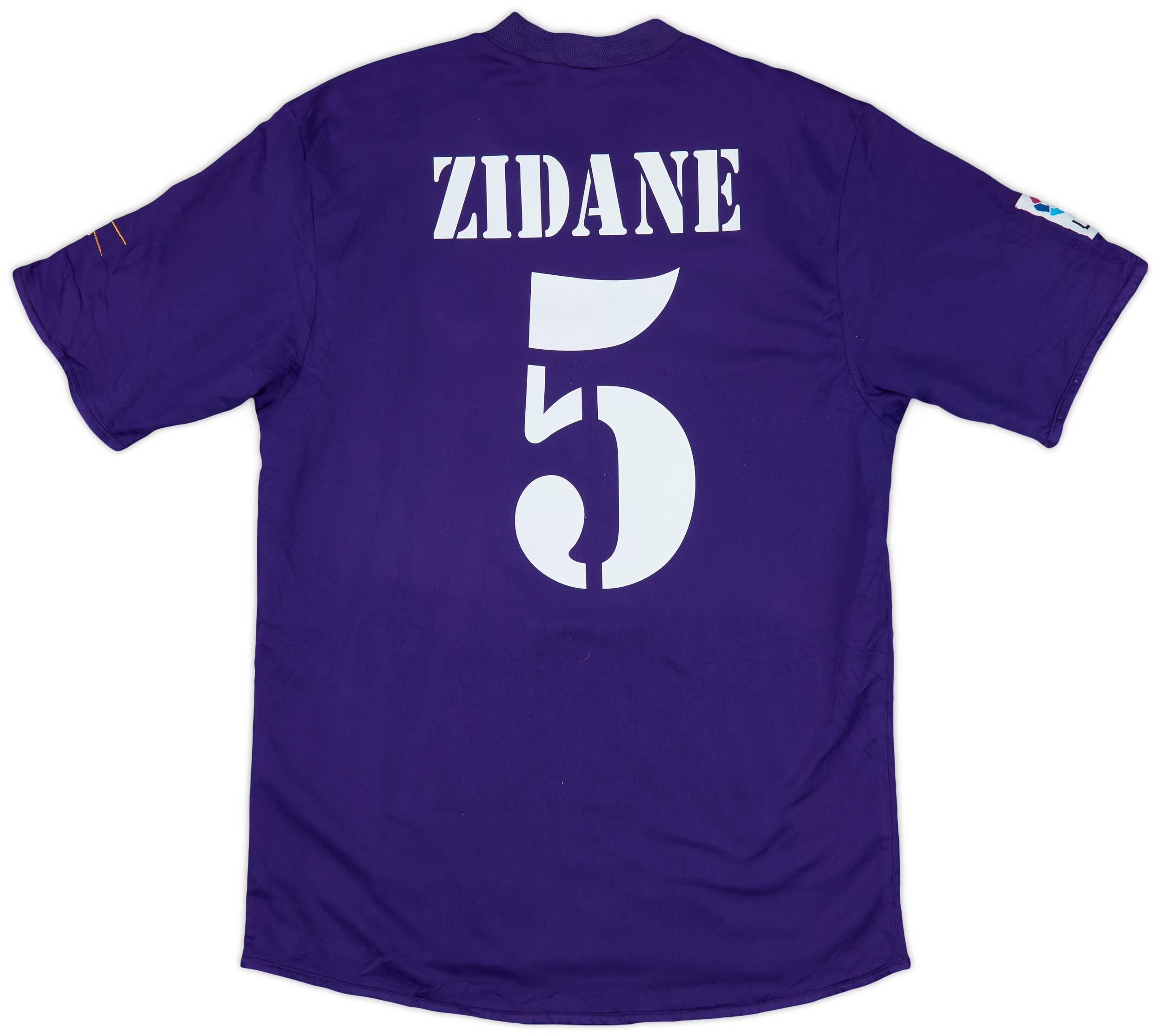 2002-03 Real Madrid Centenary Third Shirt Zidane #5 - 6/10 - (L)