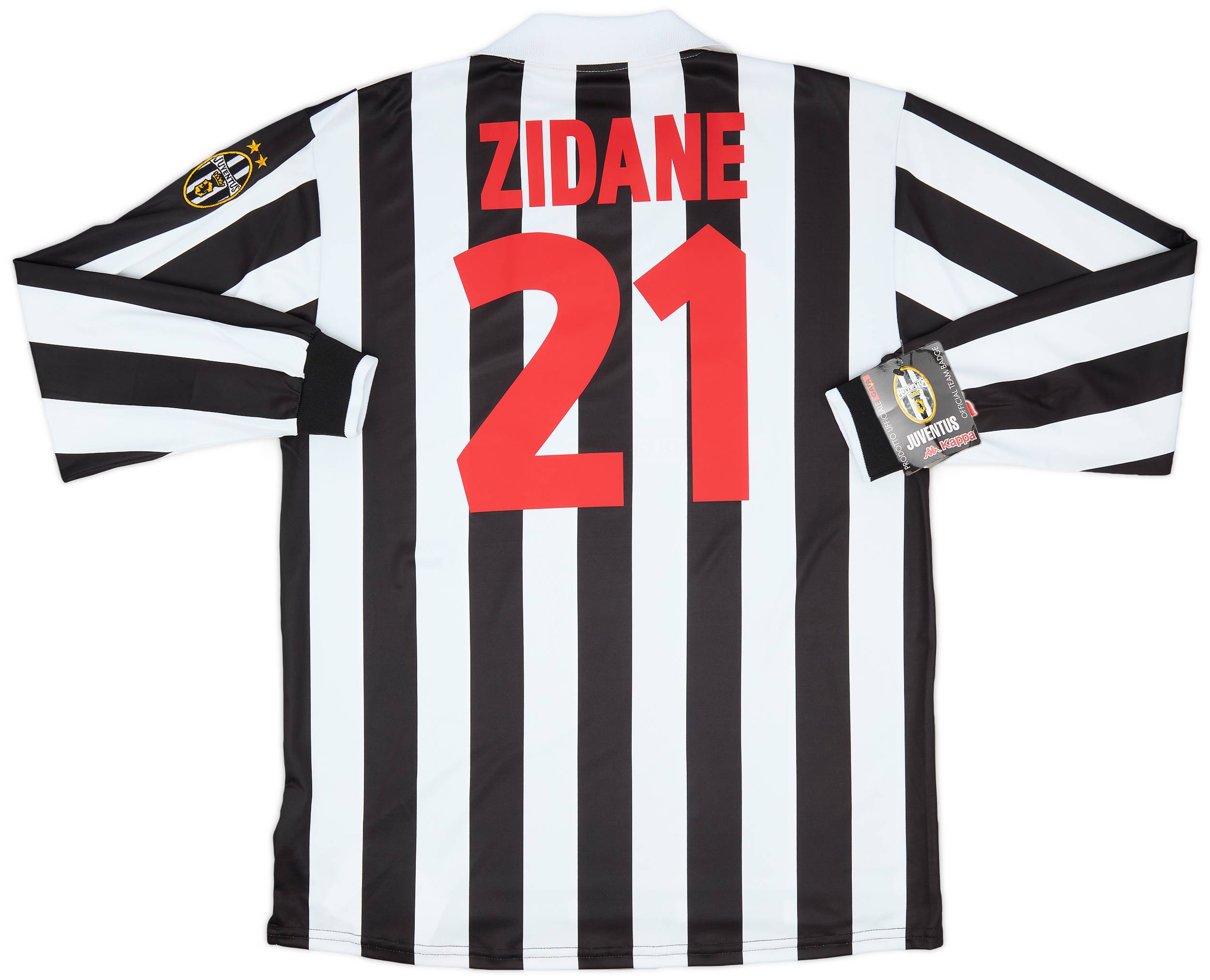 ウェア Kappa JUVENTUS L/S Uniform #21 ZIDANE Kappa JUVENTUS L/S Uniform #21 ZIDANE