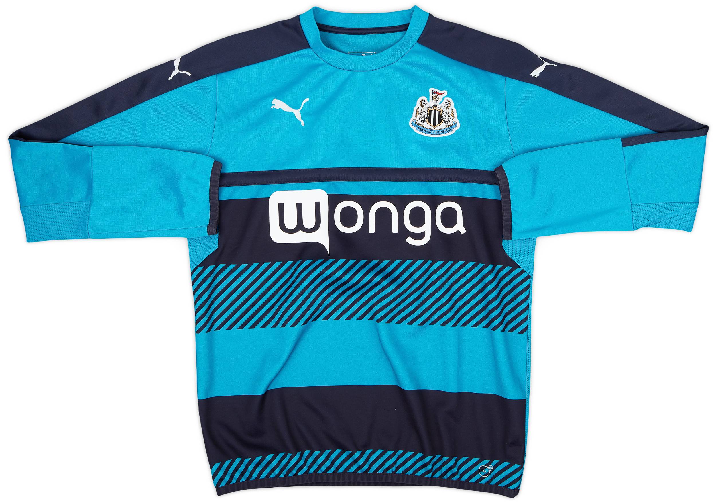 2016-17 Newcastle United Puma Sweat Top - 8/10 - (M)