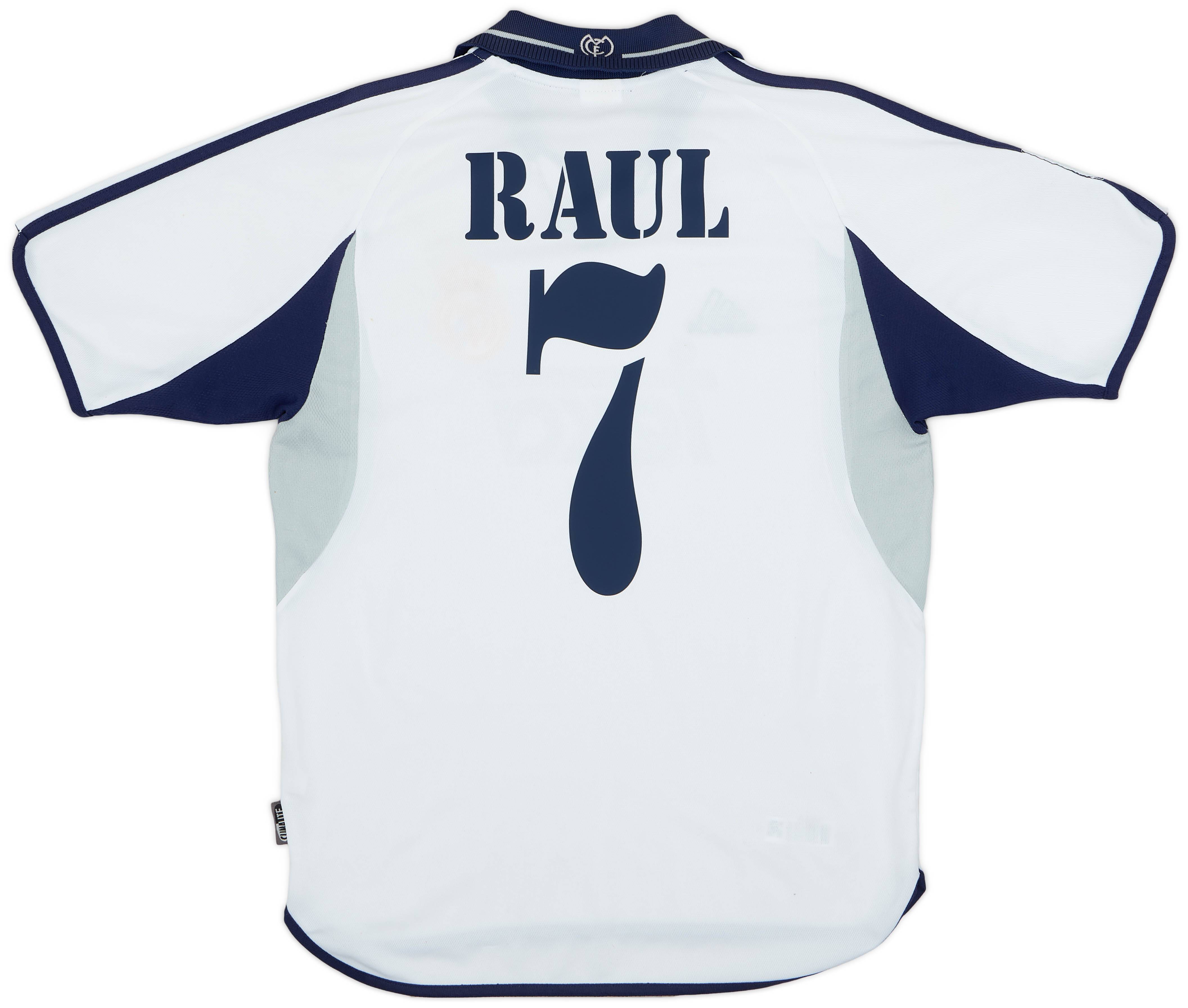 Raul real madrid jersey discount