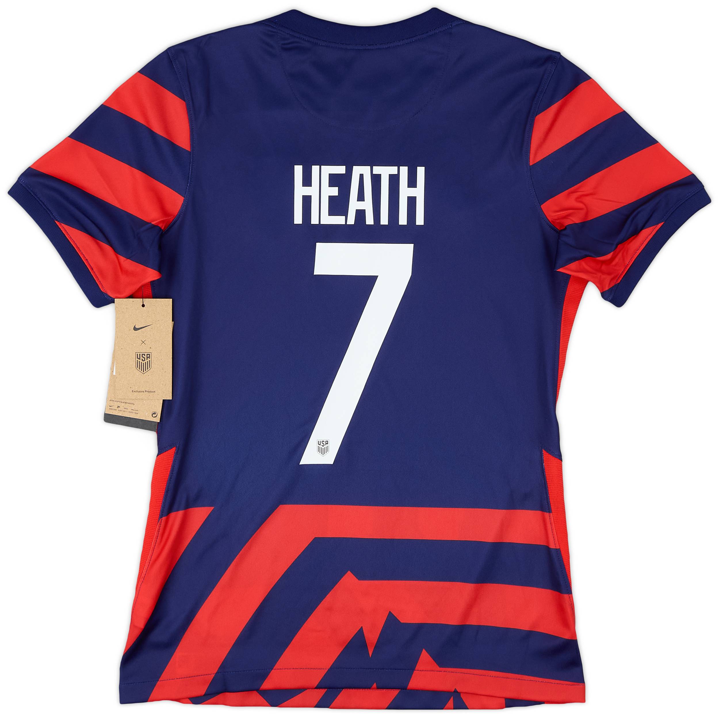 2021-22 USA Away Shirt Heath #7 (Women&#039;s S)