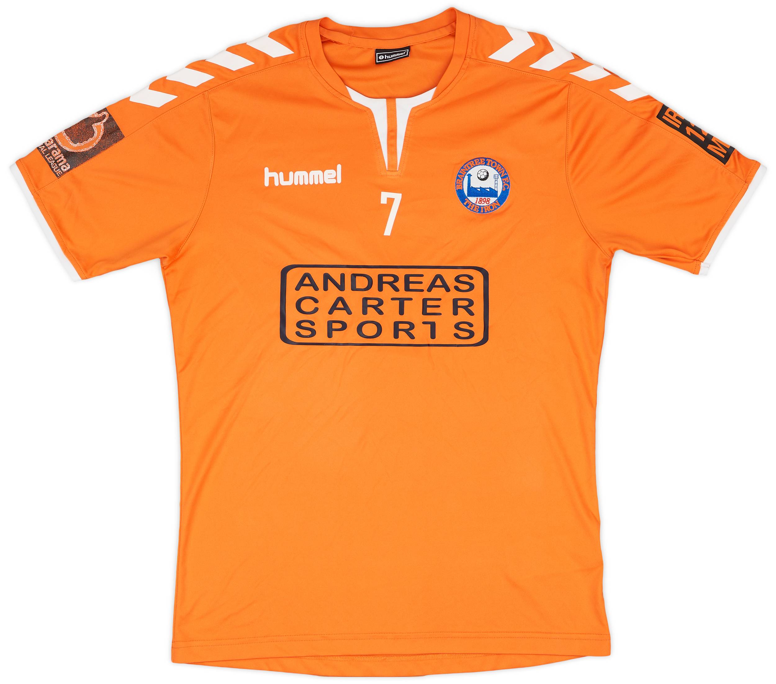2019-20 Braintree Town Match Issue Home Shirt #7