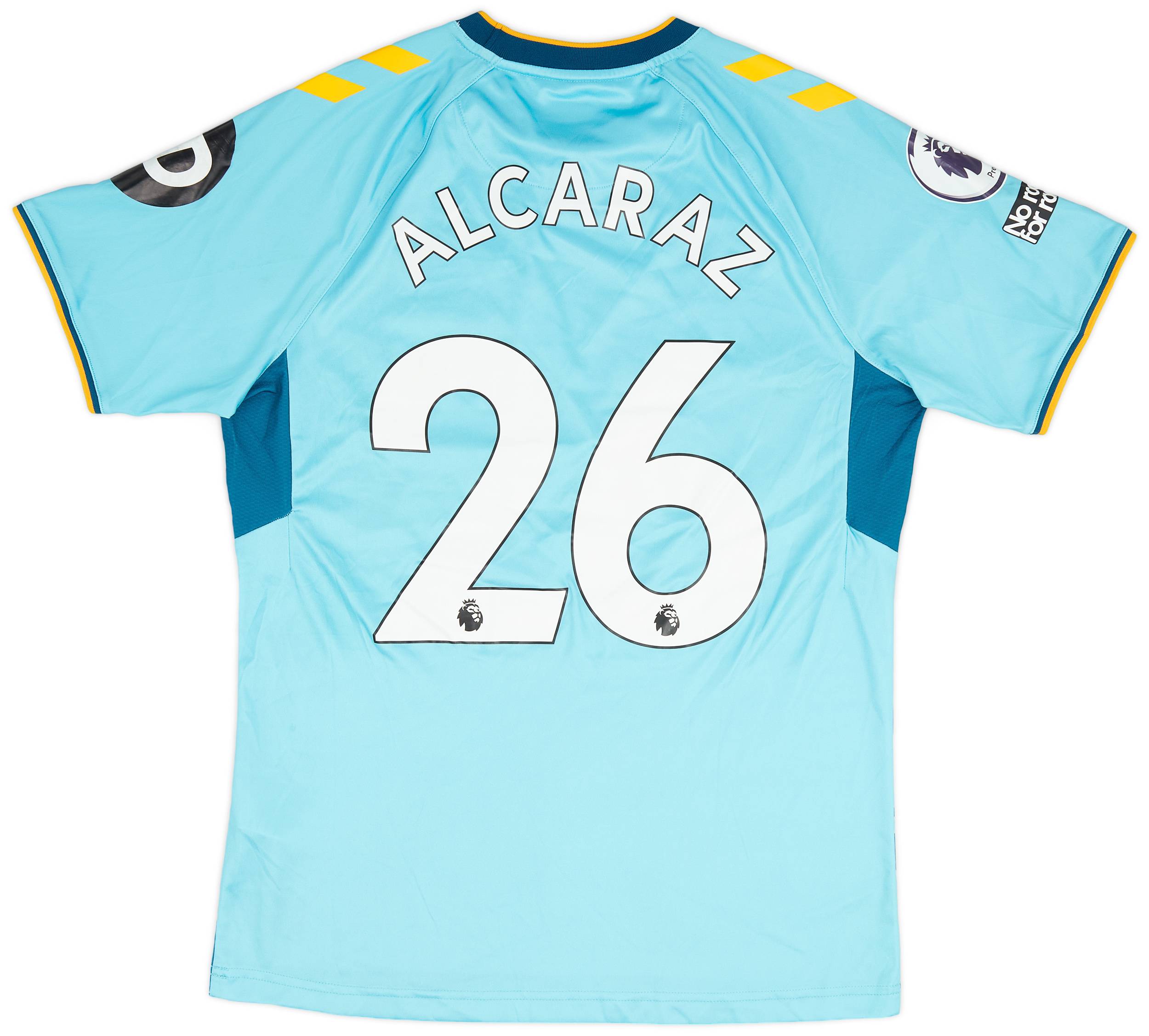 2022-23 Southampton Match Issue Away Shirt Alcaraz #26