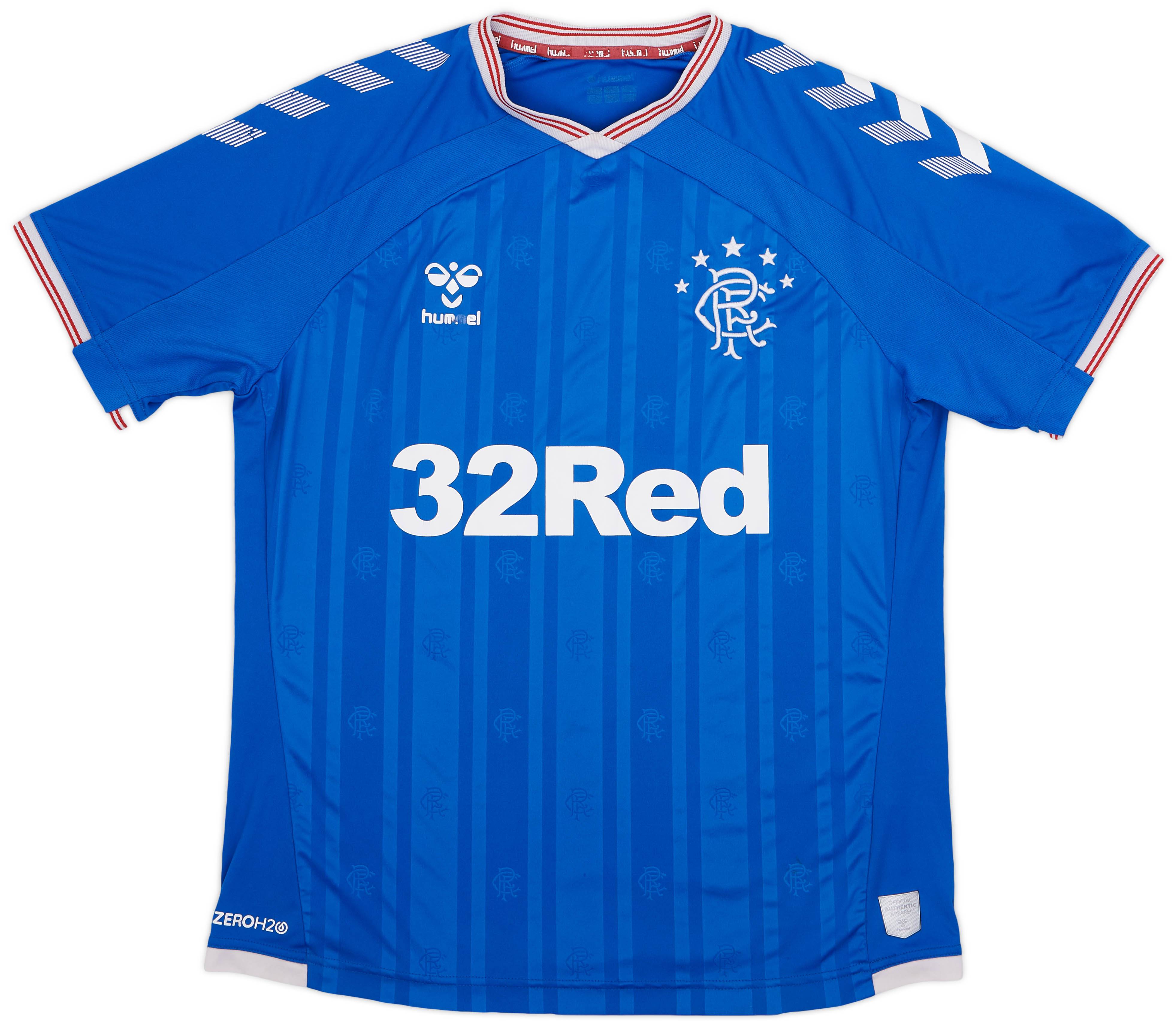 2019-20 Rangers Home Shirt - 5/10 - (L)