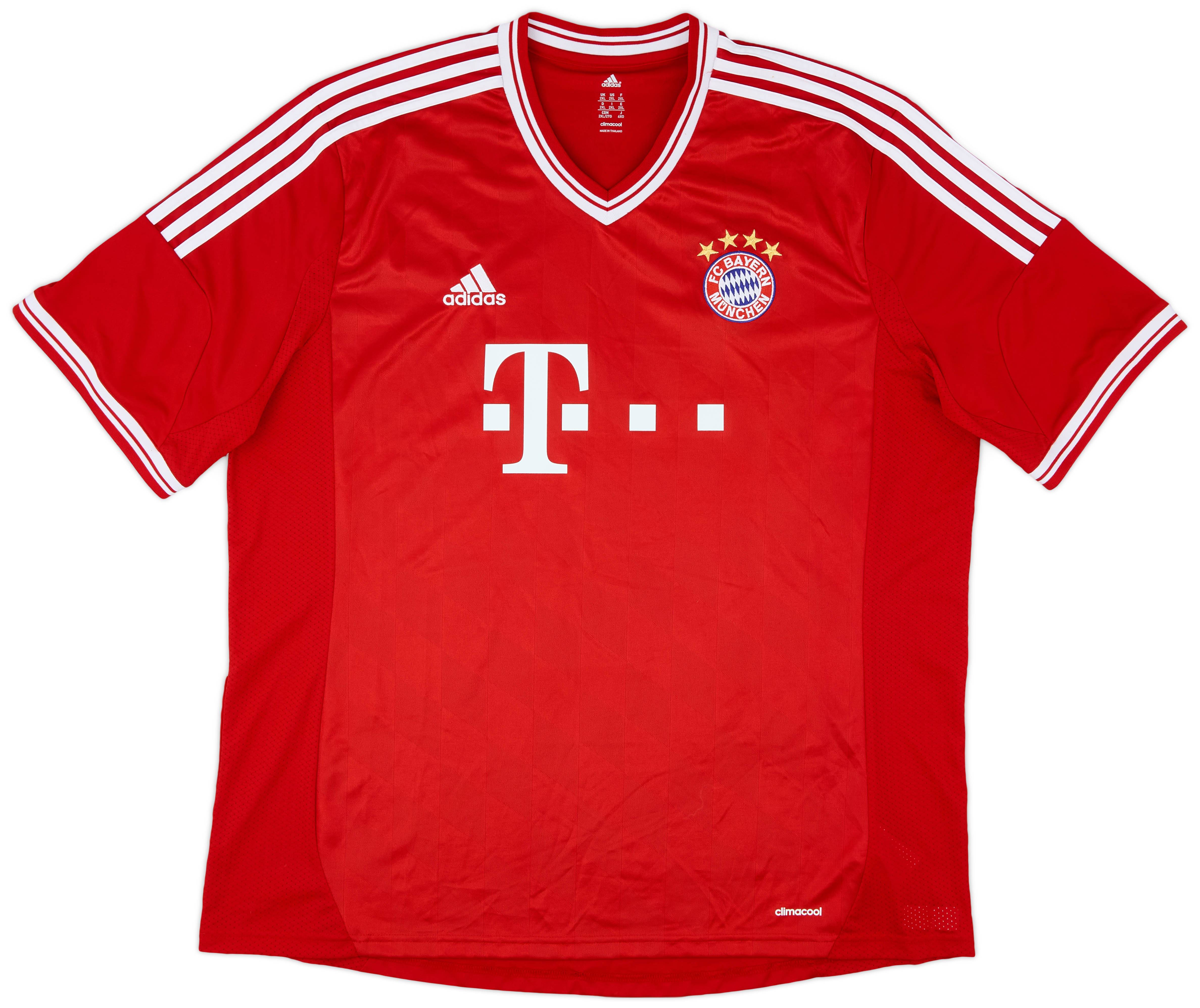 2013-14 Bayern Munich Home Shirt - 9/10 - (XXL)