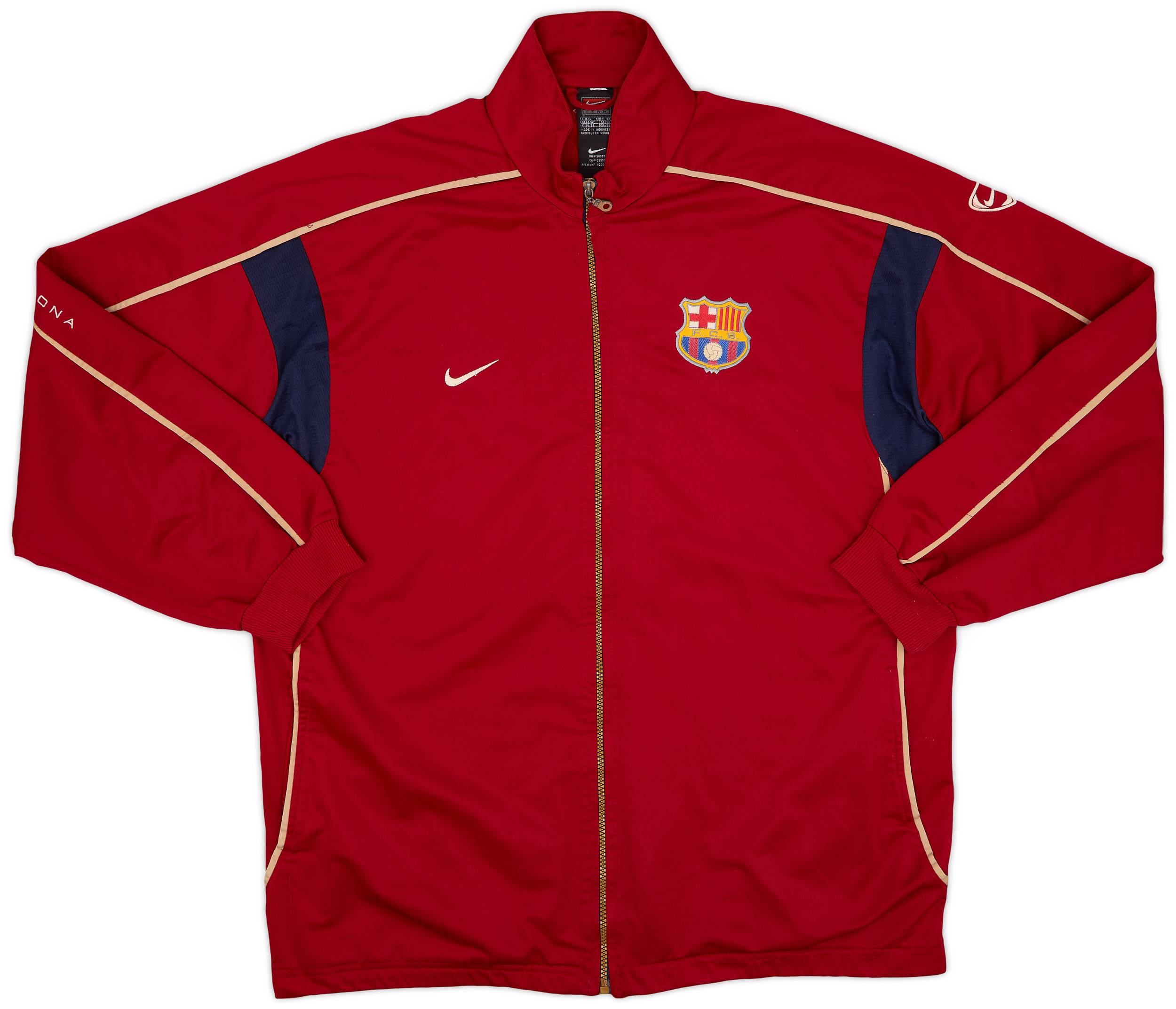 2001-02 Barcelona Nike Track Jacket - 5/10 - (XL)