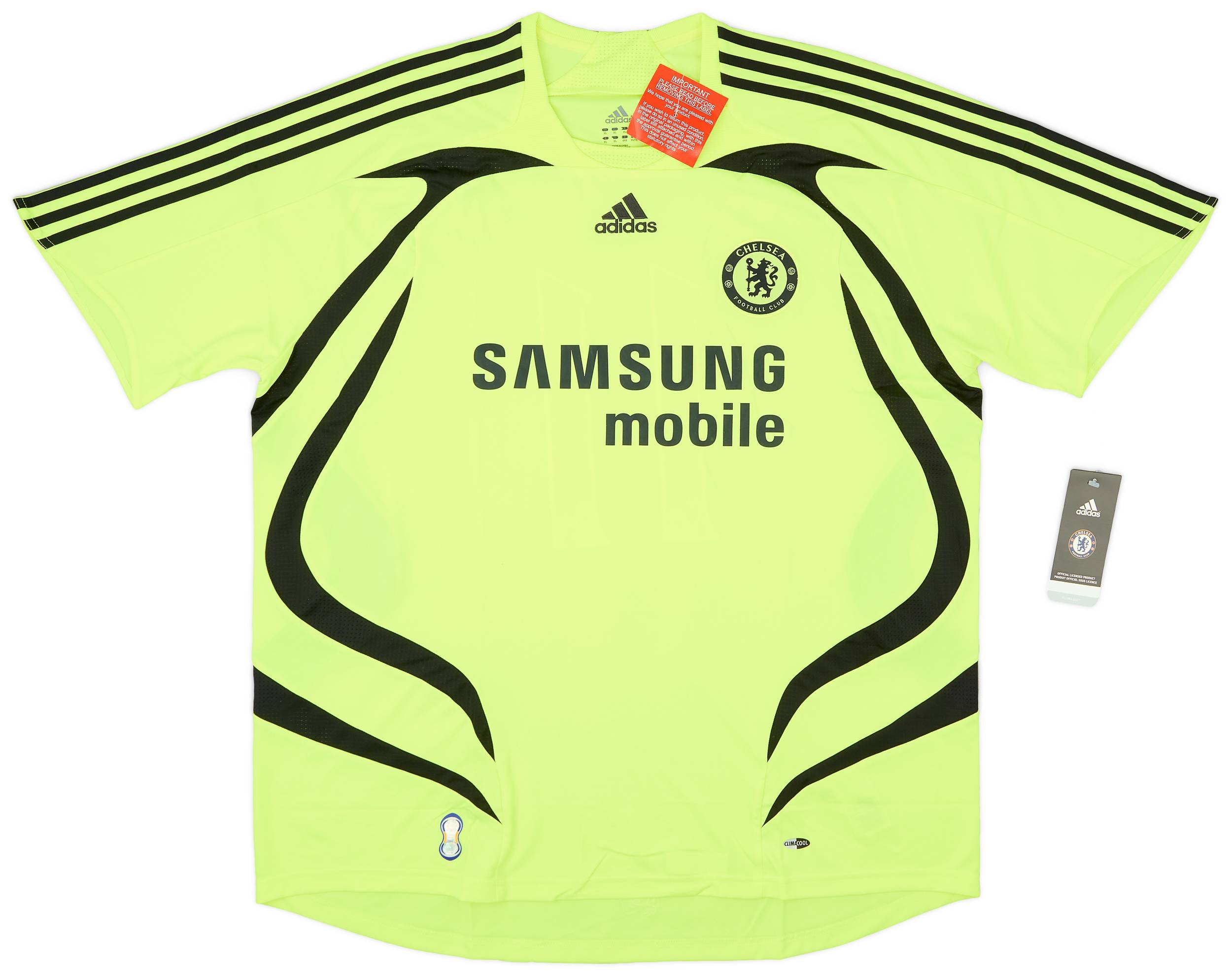 2007 08 Chelsea Away Shirt Drogba 11 XL