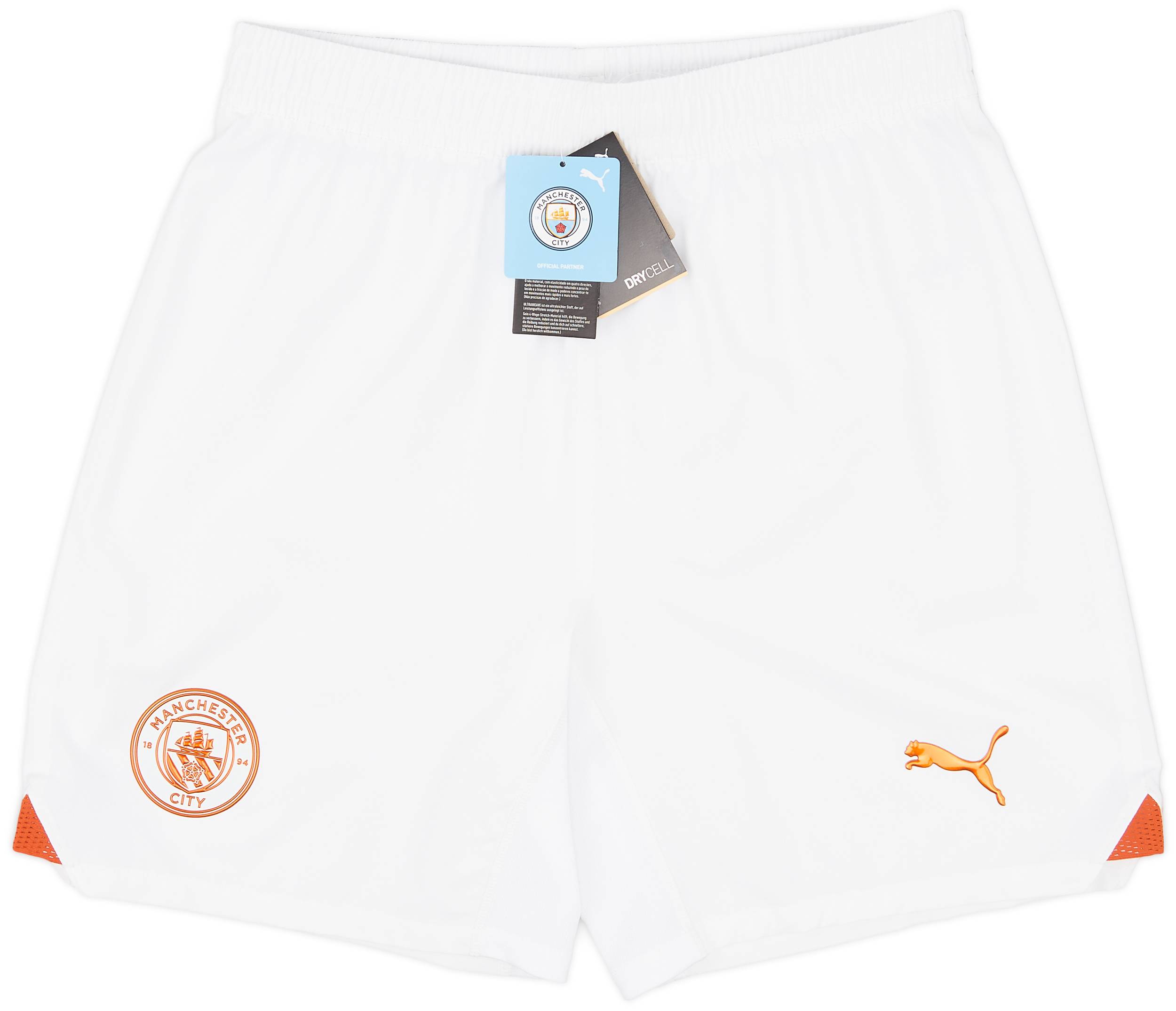 2023-24 Manchester City Player Issue Away Shorts