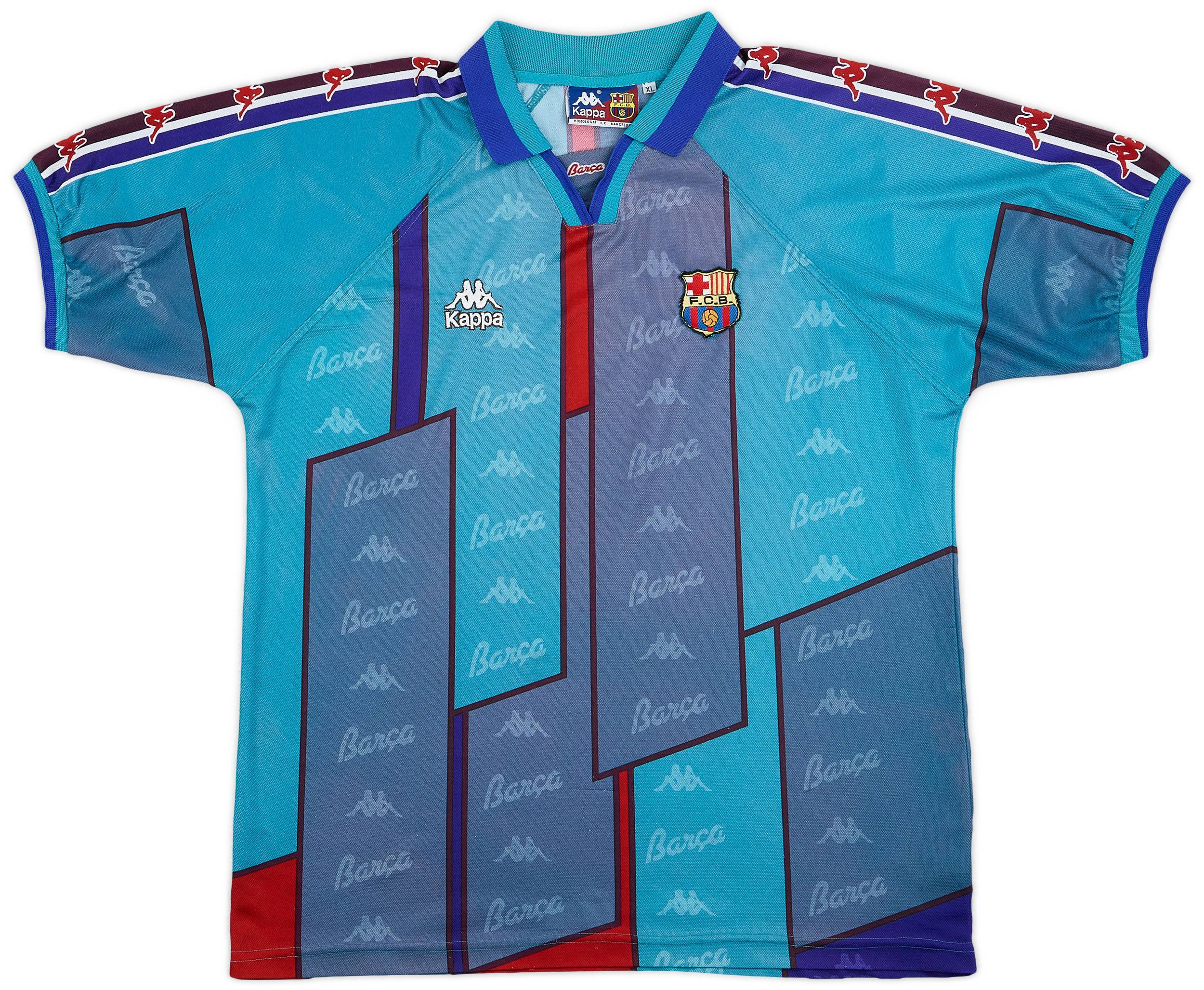 1995-97 Barcelona Away Shirt - 7/10 - (XL)