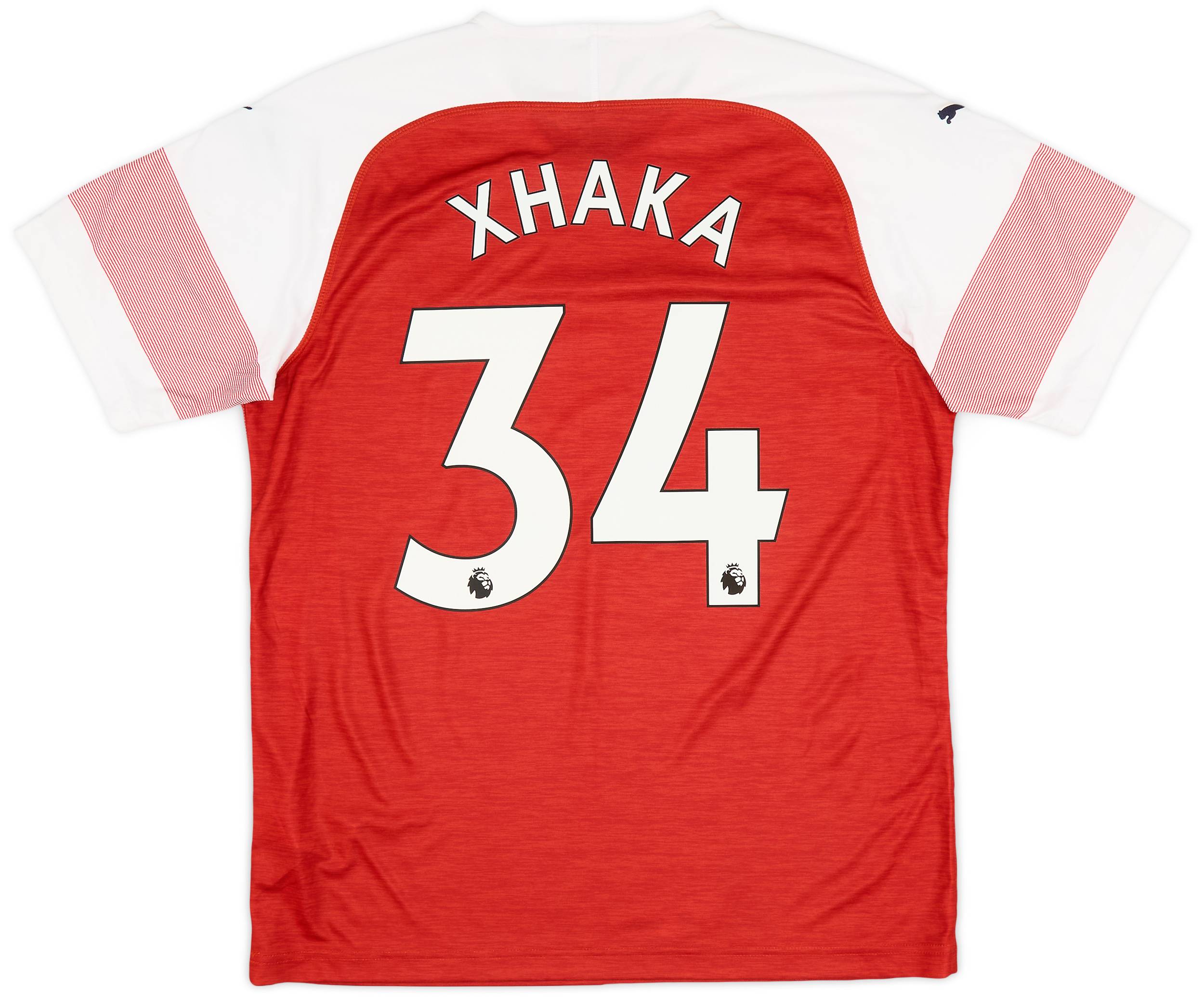 2018-19 Arsenal Home Shirt Xhaka #34 (L)