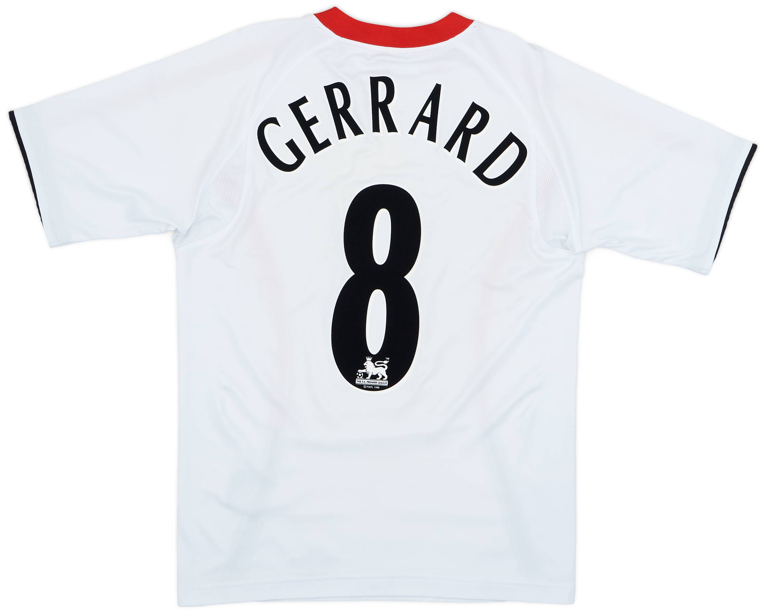 2005-06 Liverpool Away Shirt Gerrard #8 - 8/10 - (S)