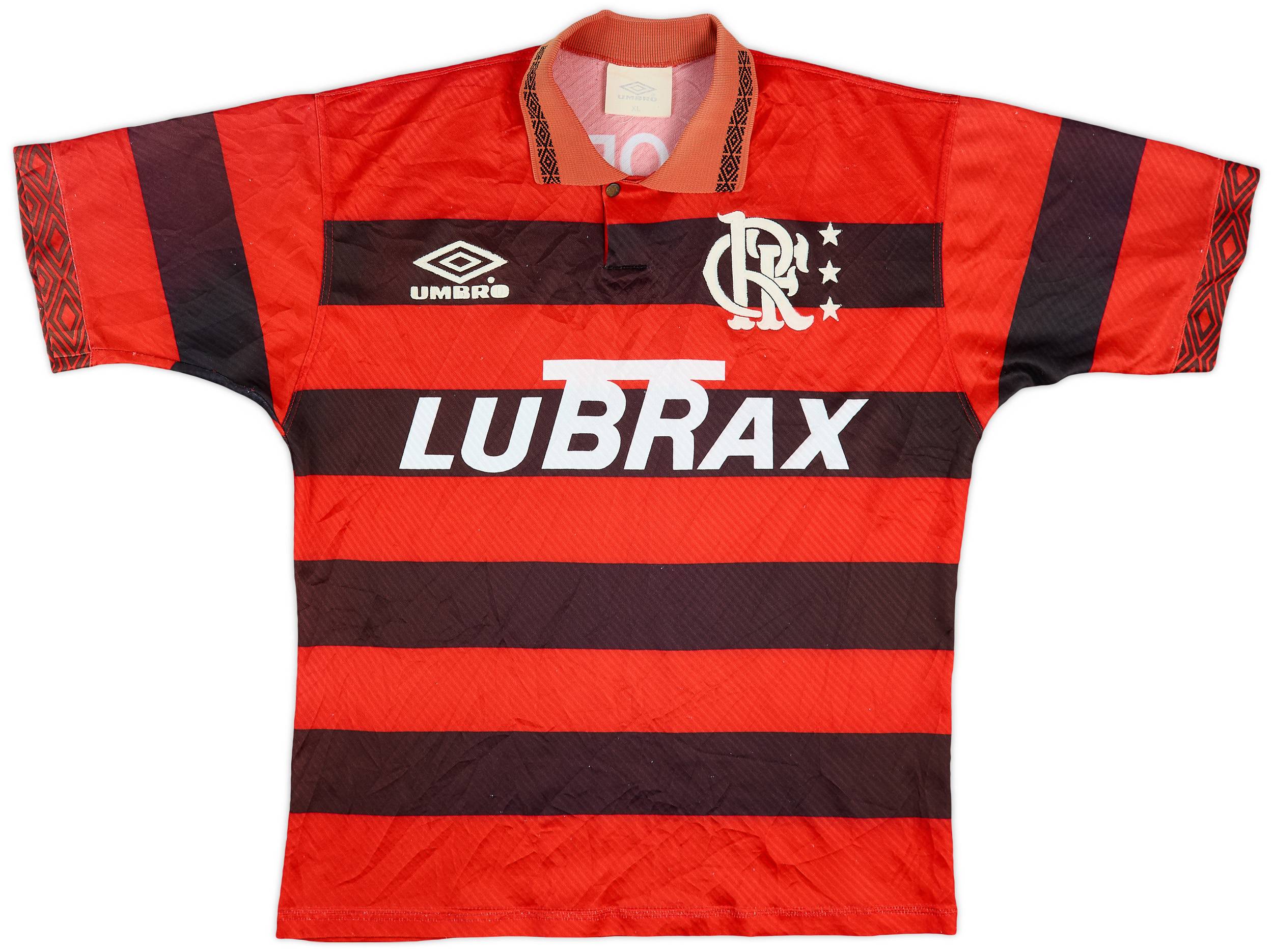 1993-94 Flamengo Home Shirt - 6/10 - (XL)