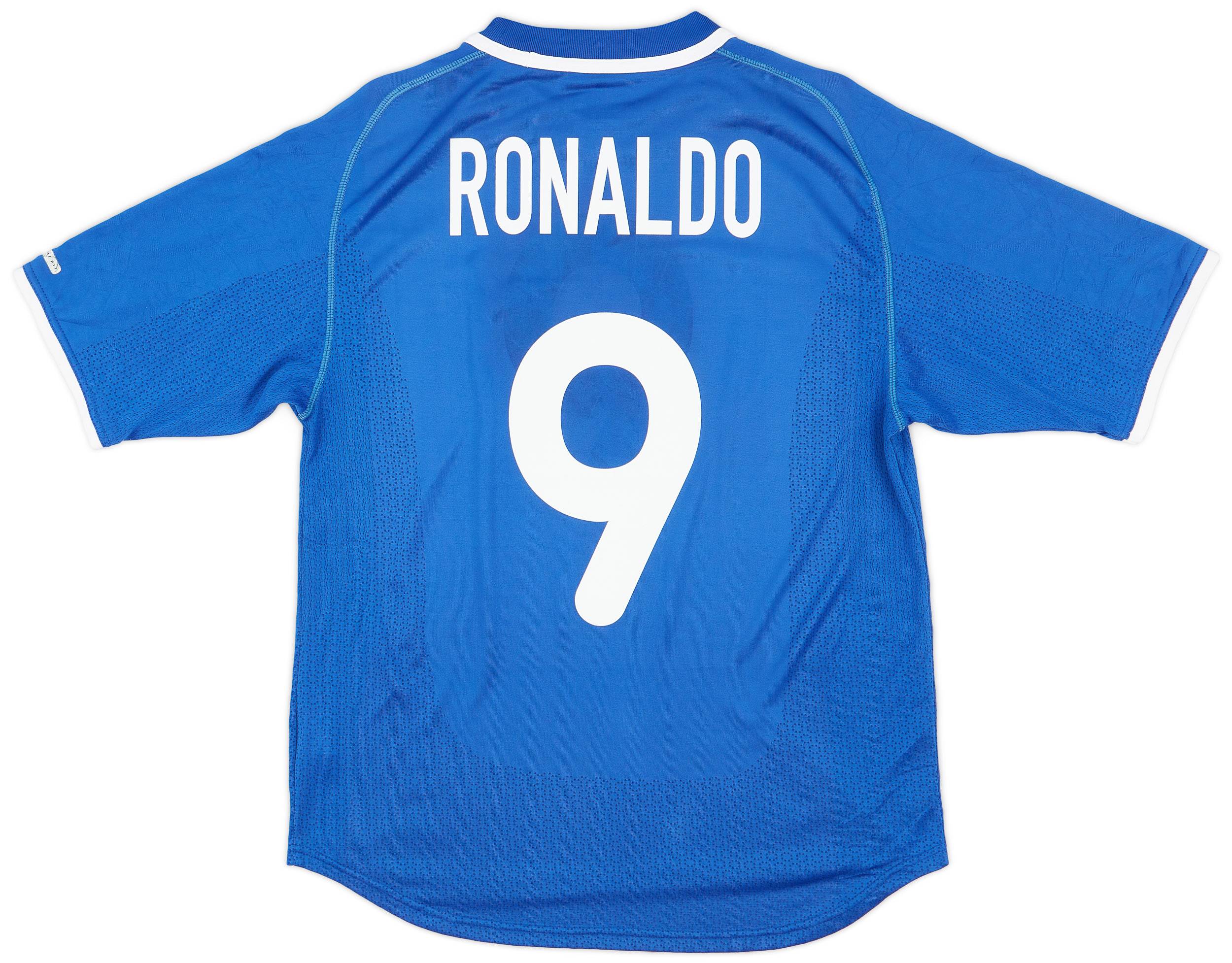 2000-02 Brazil Away Shirt Ronaldo #9 - 6/10 - (M)