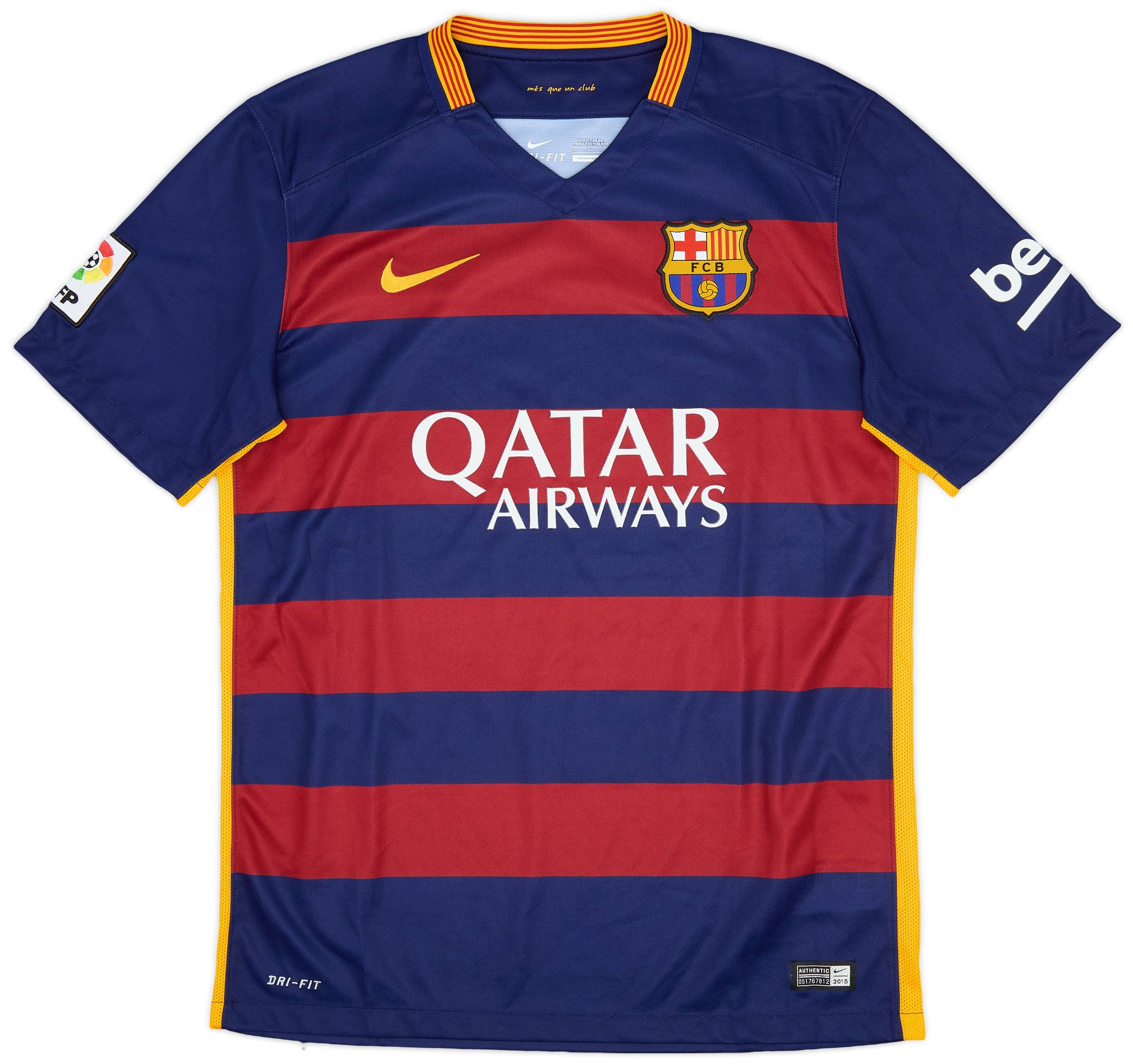 2015-16 Barcelona Home Shirt Messi #10