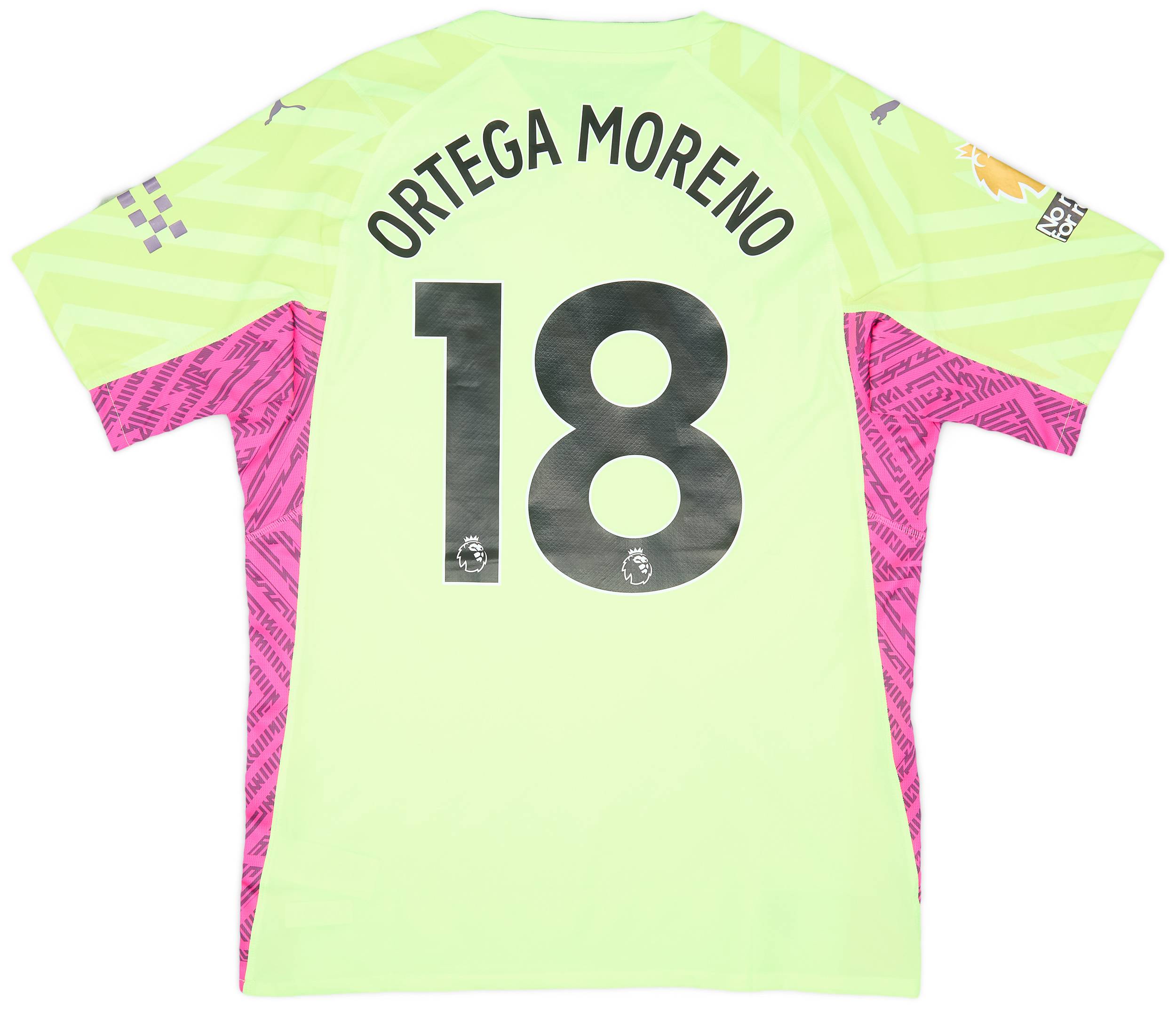 マンチェスター・シティ ORTEGA MORENO 18番 シャツ マンチェスター・シティ ゴールキーパー ジャージ 2025/26