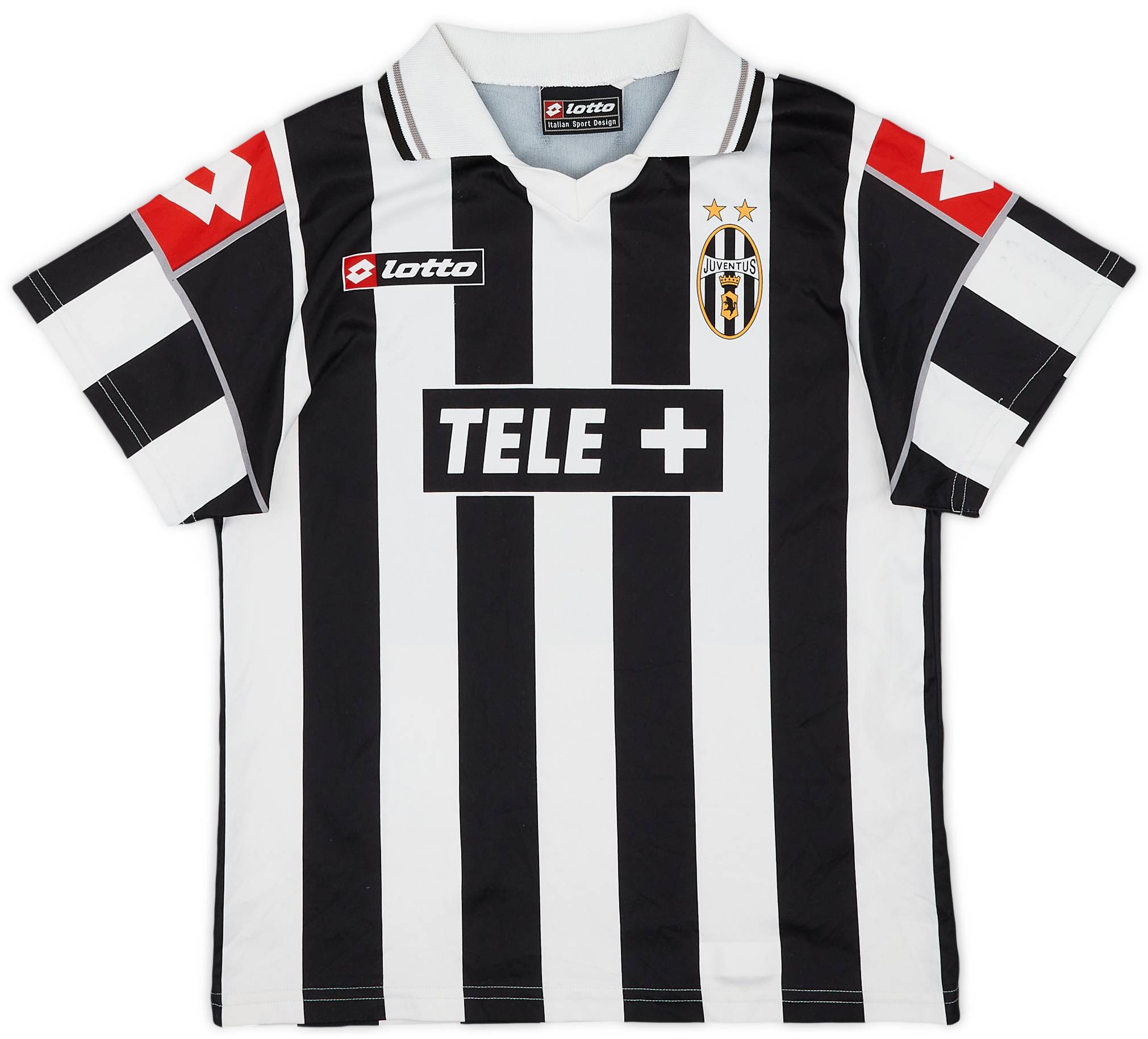 2000-01 Juventus Basic Home Shirt - 6/10 - (L.Boys)