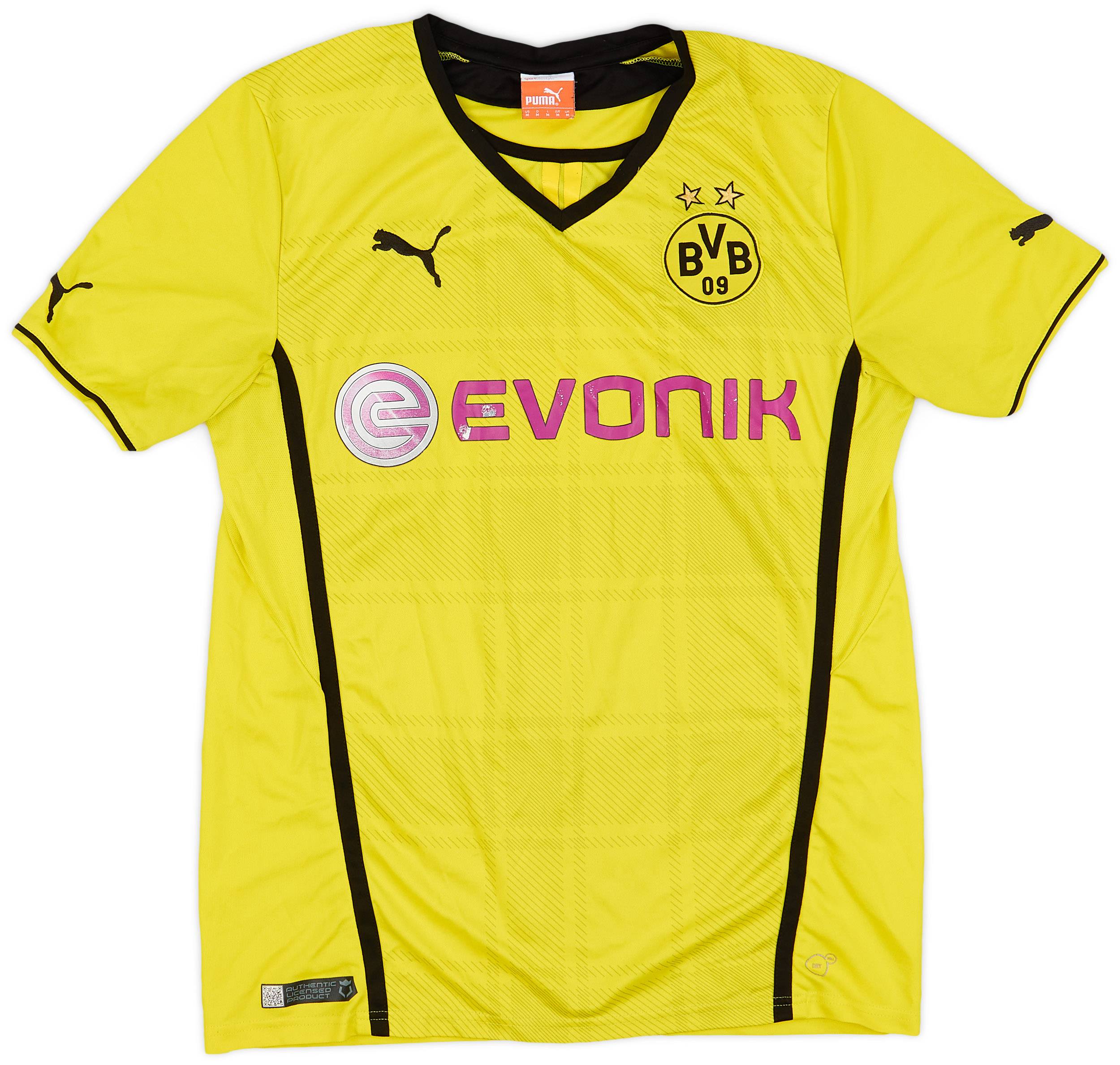2013-14 Borussia Dortmund Home Shirt - 6/10 - (M)