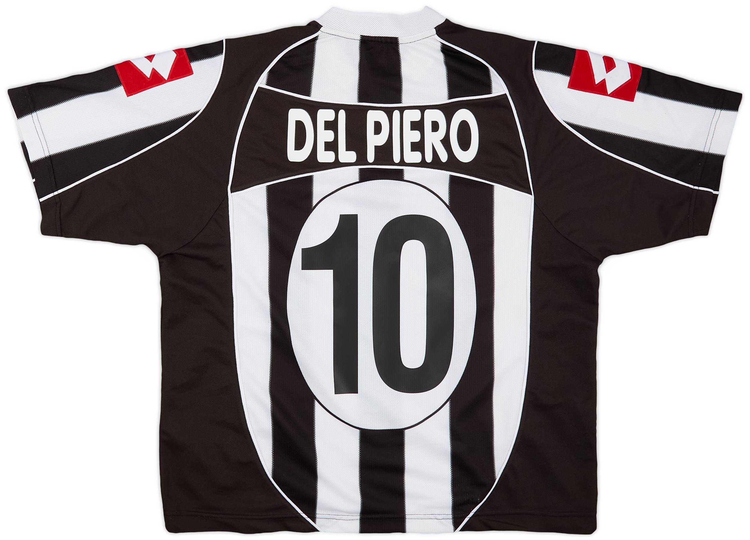 2002-03 Juventus Home Shirt Del Piero #10 - 5/10 - (XL)