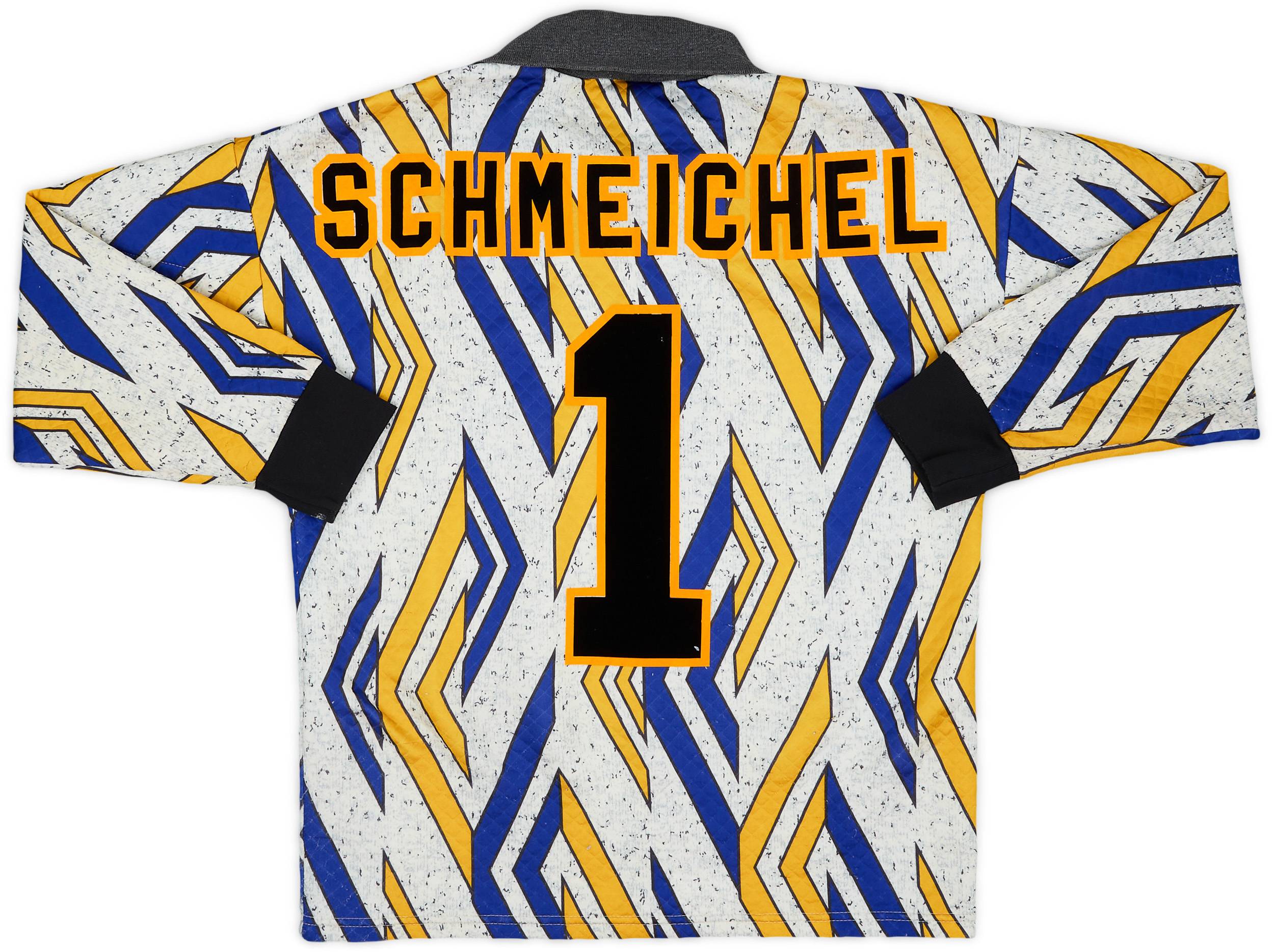 1993-94 Manchester United GK Shirt Schmeichel #1 - 7/10 - (S)