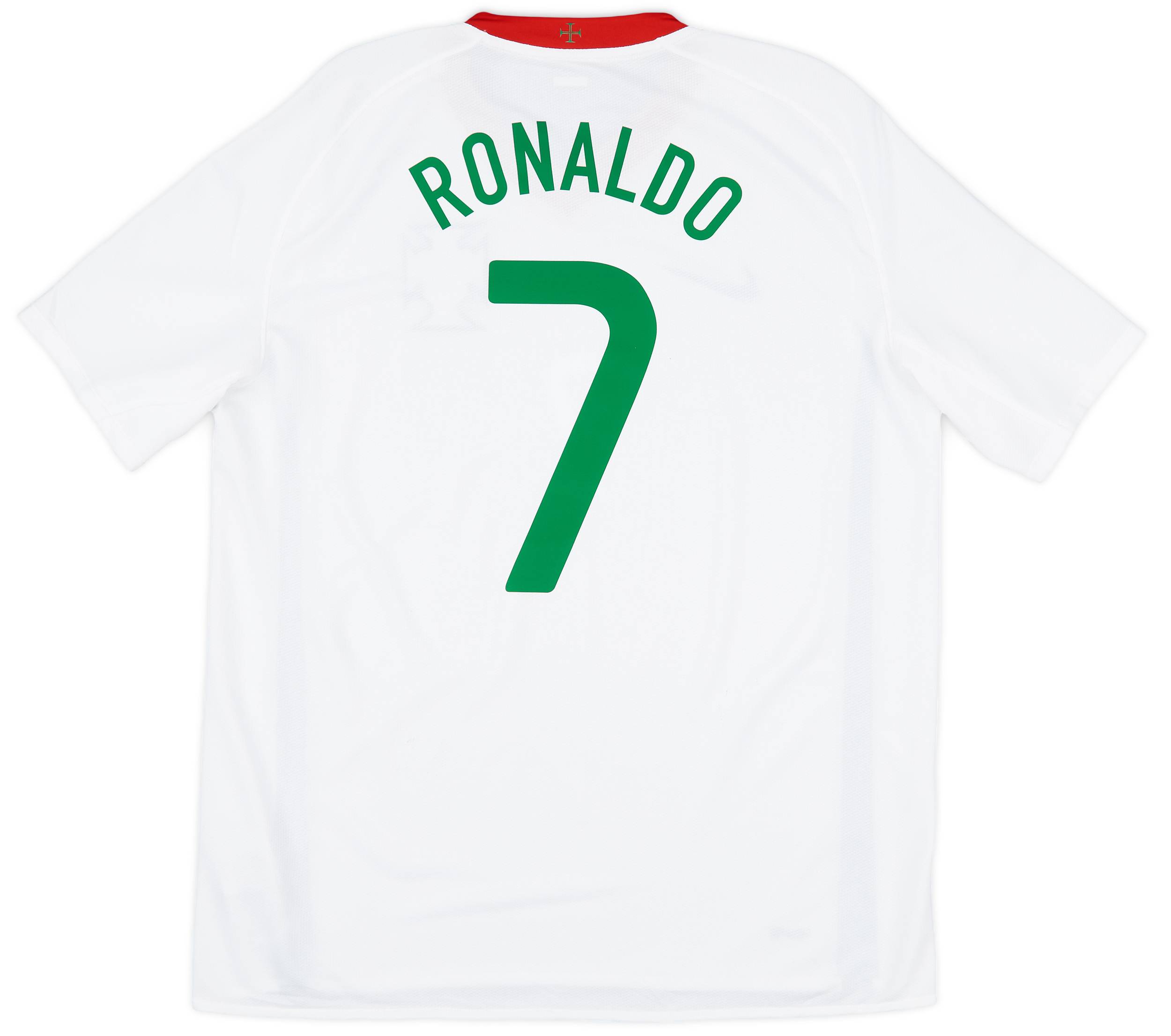 2008-10 Portugal Away Shirt Ronaldo #7 - 8/10 - (L)