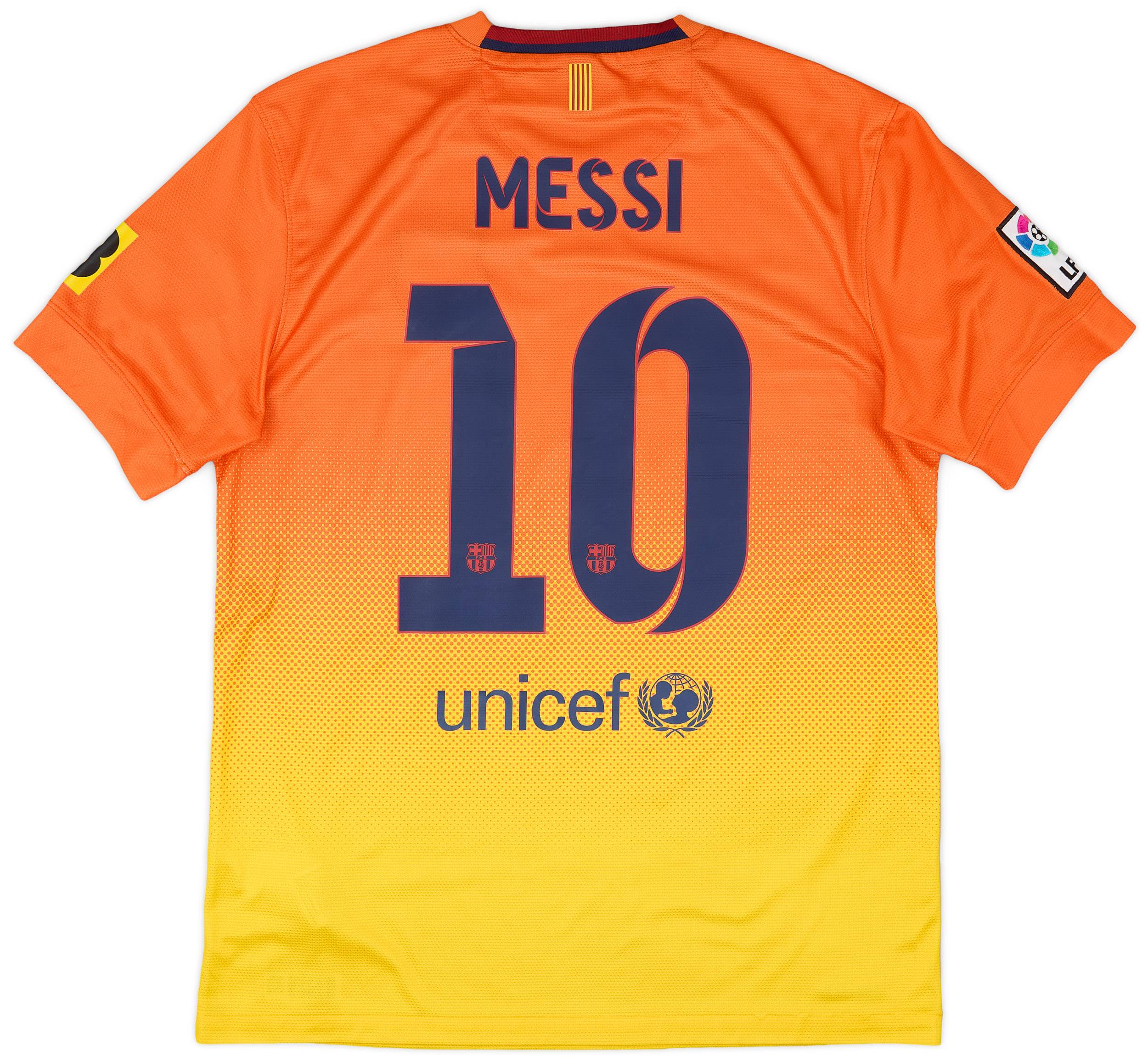 2012-13 Barcelona Away Shirt Messi #10 - 9/10 - (M)